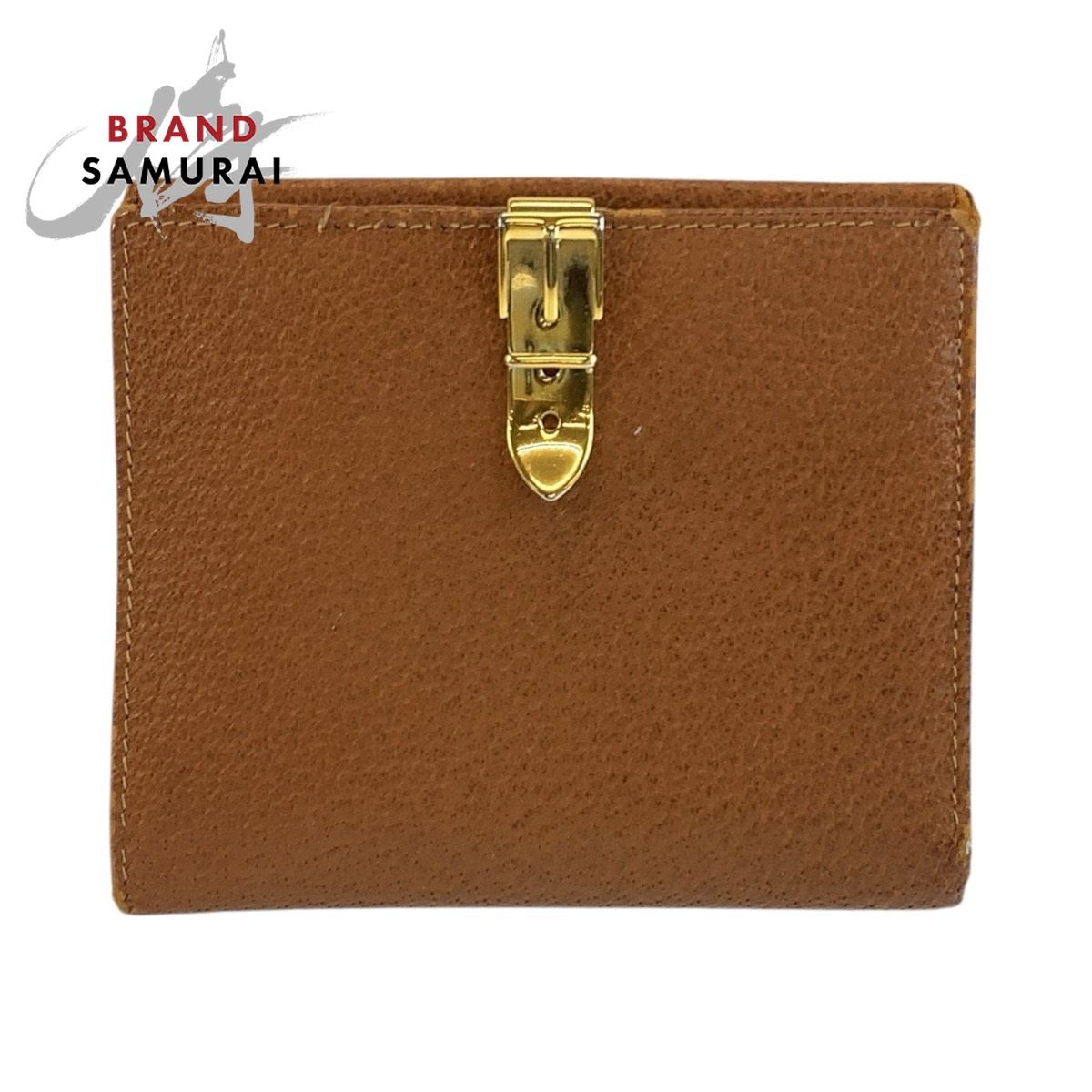 GUCCI グッチ シルヴィ ブラウン ゴールド金具 レザー 035 181 1665