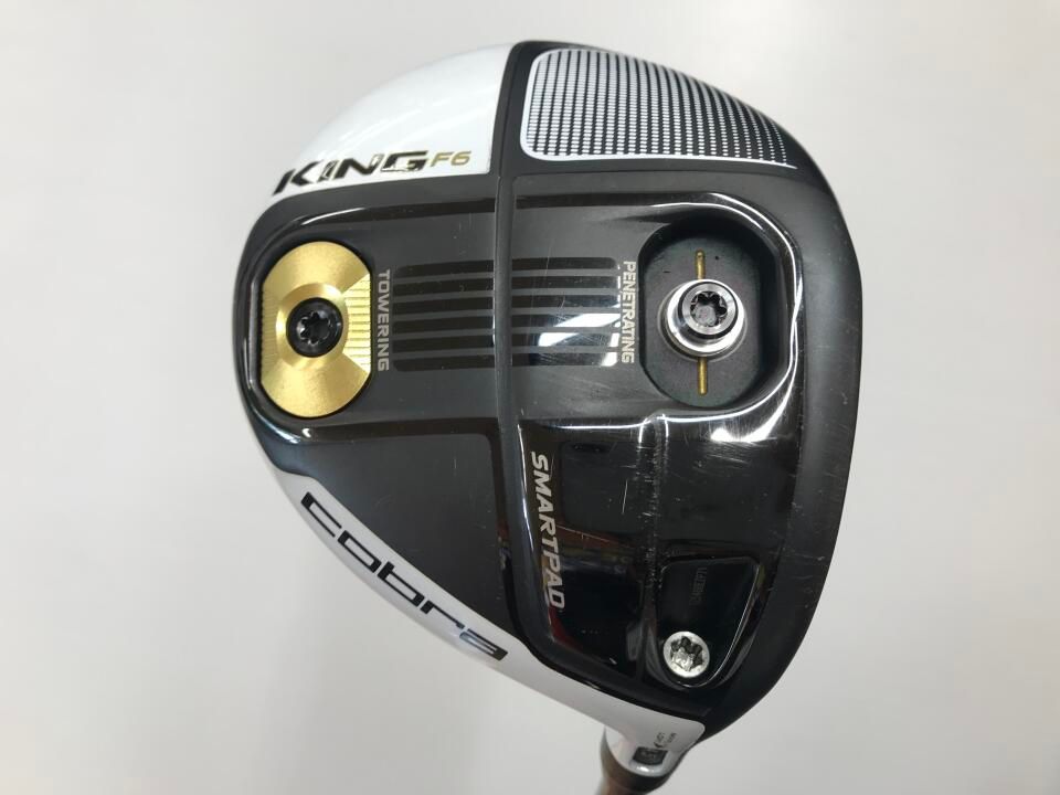 コブラ 【訳あり】KING F6 WHITE cobra Speeder Sフレックス