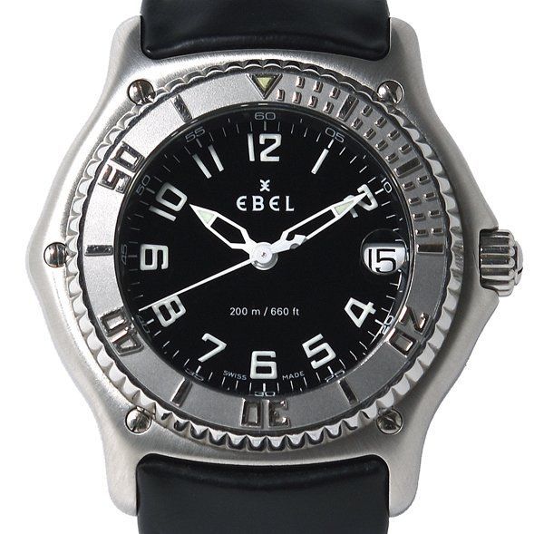 箱・ギャラ付 美品 EBEL エベル ディスカバリー E9187341 デイト