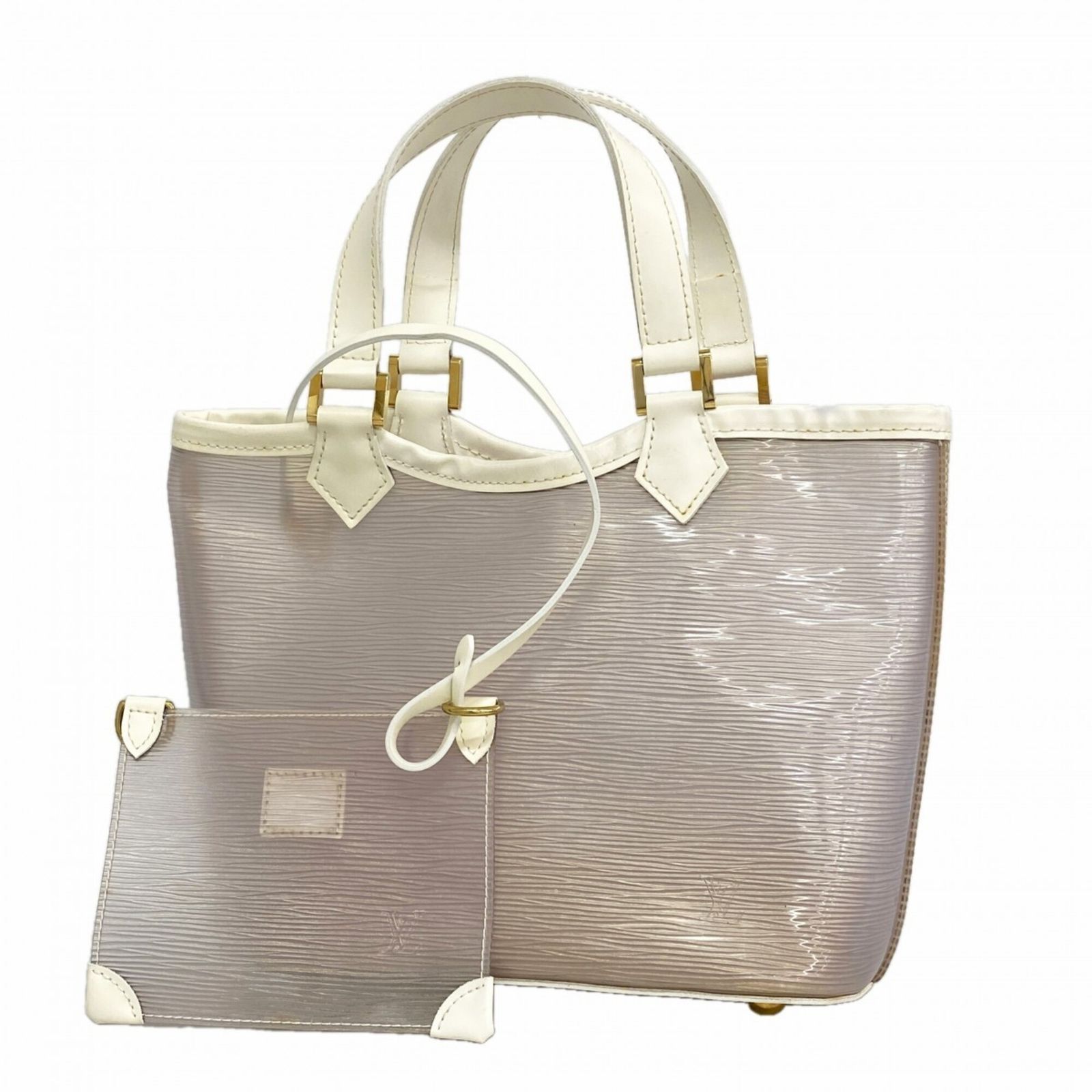 ルイ・ヴィトン(Louis Vuitton) ルイ・ヴィトン ハンドバッグ エピプラージュ ミニラグーンベイ M92263 ホワイトレディース P3328144