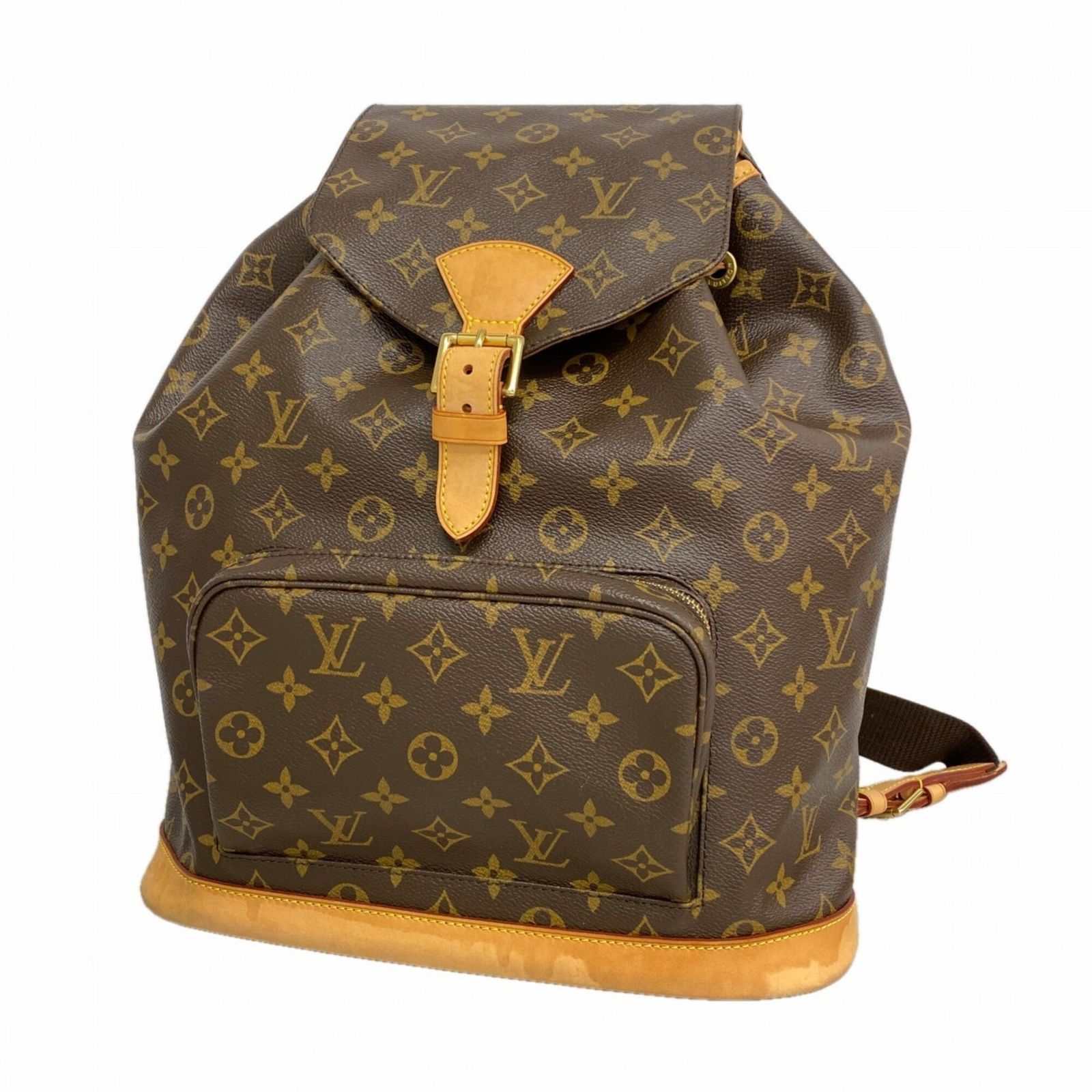 ルイ・ヴィトン(Louis Vuitton) ルイ・ヴィトン リュック・デイパック モノグラム モンスリGM M51135 ブラウンレディース P3327958