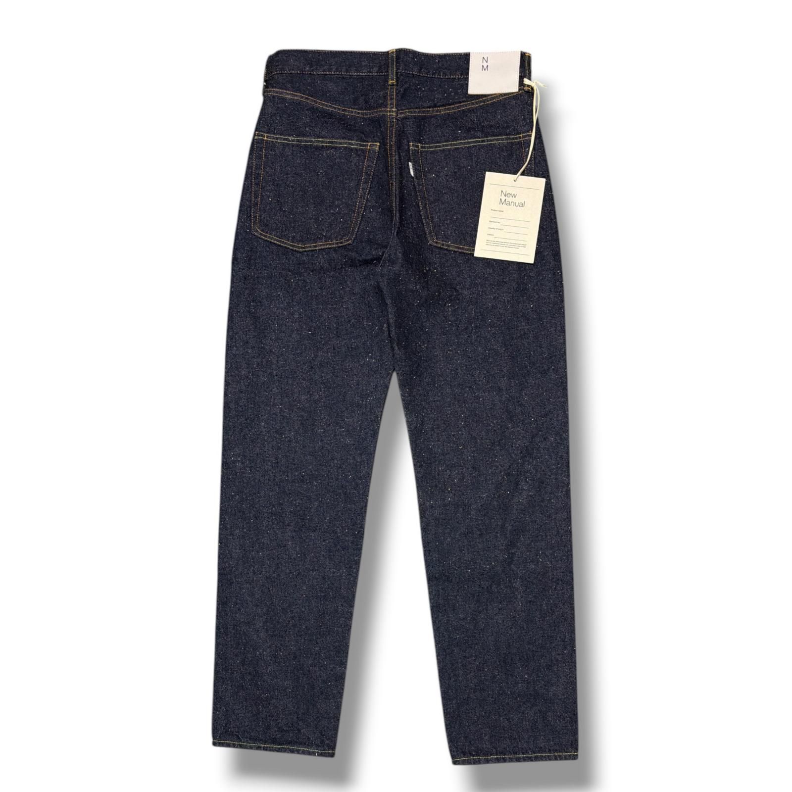 参考上代48400円 未使用 New Manual #028 LV 66 JEANS 33 ONE-WASHED