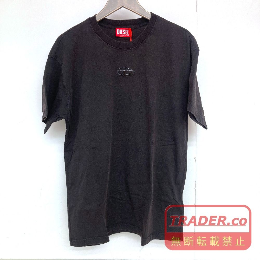 03w28065 DIESEL ディーゼル T-NORM-V9 クルーネックTシャツ 黒 ブラック サイズM メンズ トップス ハイブラ 半袖Ｔシャツ 6,600円
