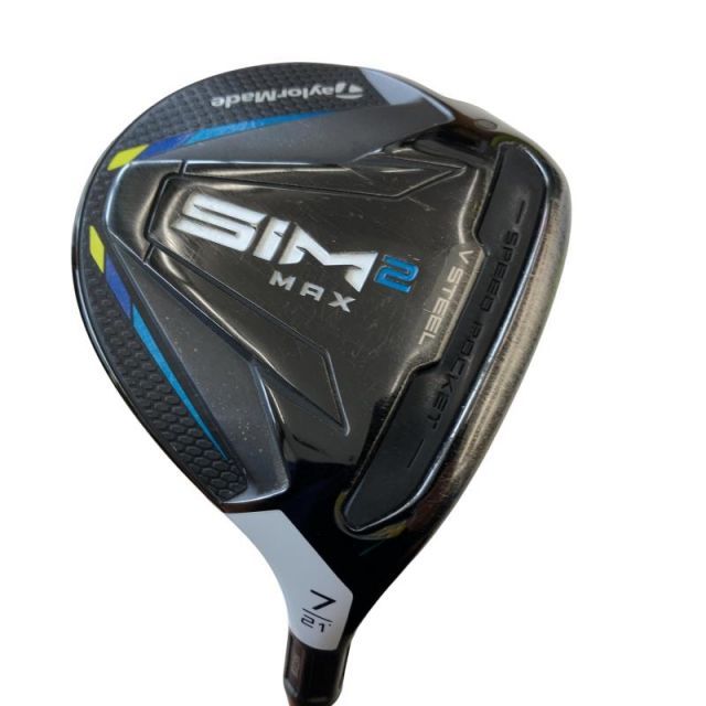 中古】 テーラーメイド SIM2 MAX 7W フェアウェイウッド FW リシャフト