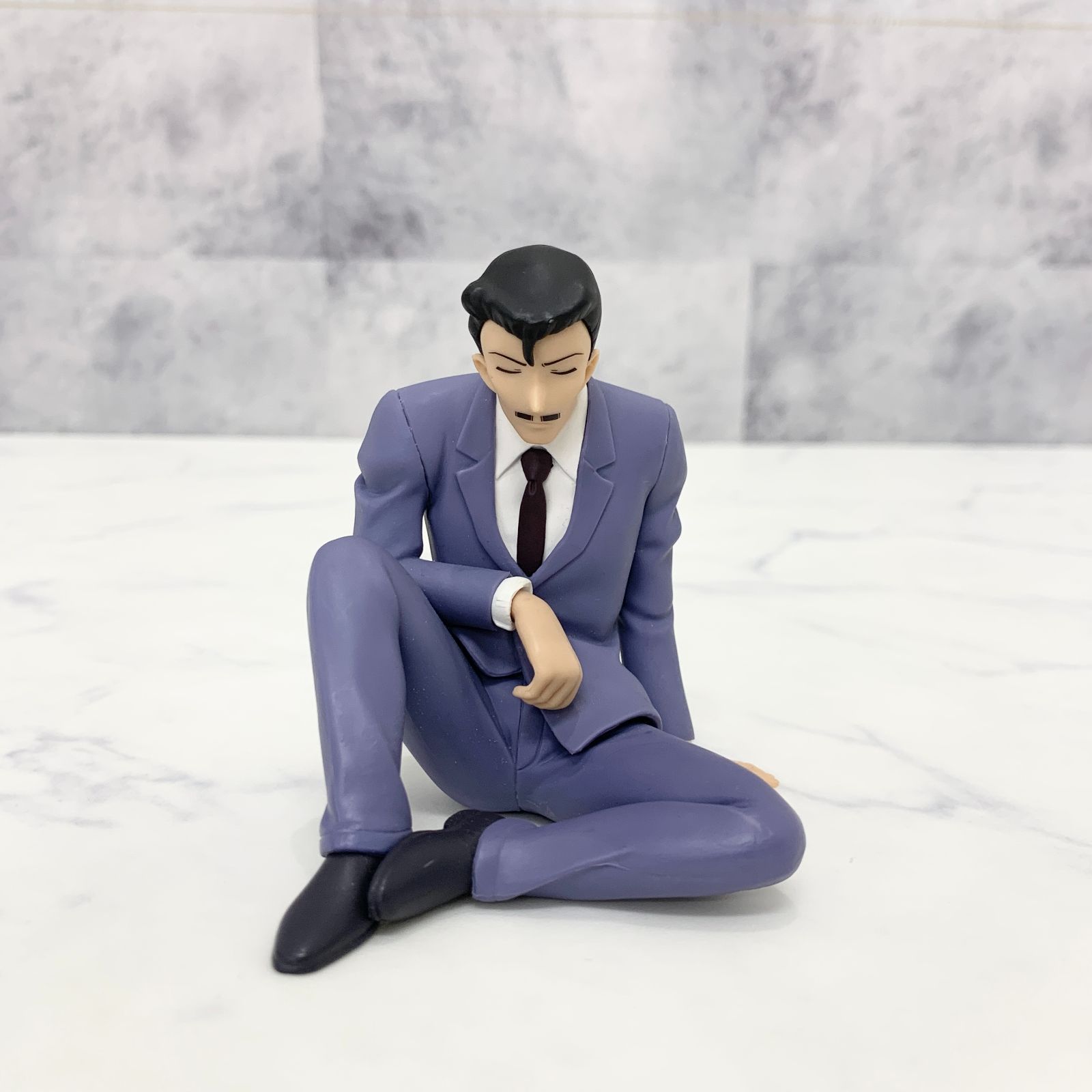 Detective Conan Kogoro Mouri Chokonose PM Figura Sega Prize no está a la venta