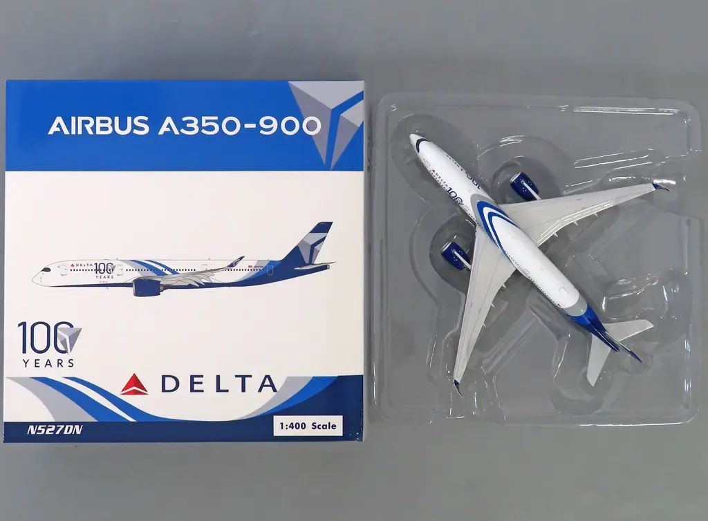 【中古】ミニカー 1/400 DELTA AIRBUS A350-900 #N527DN [04641]