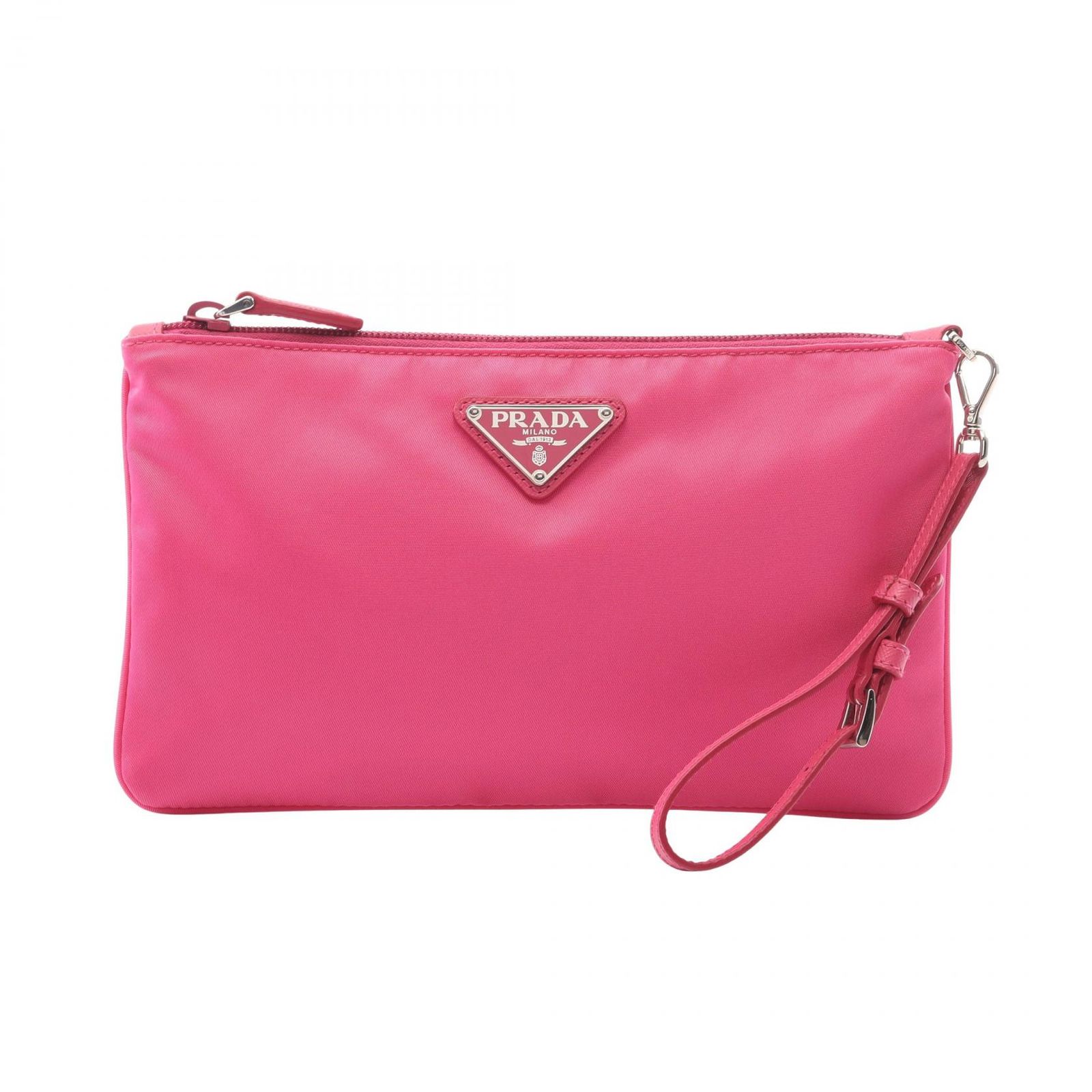PRADA プラダ 三角プレート ポーチ 29,120円