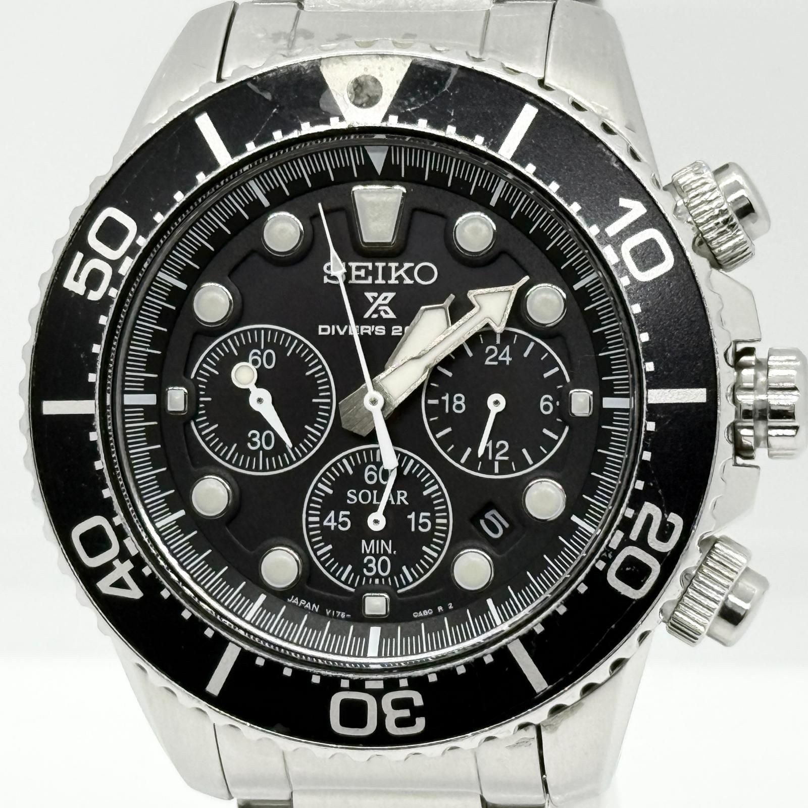 SEIKO セイコー エアー ダイバーズ 200M プロスペックス V175-0AD0