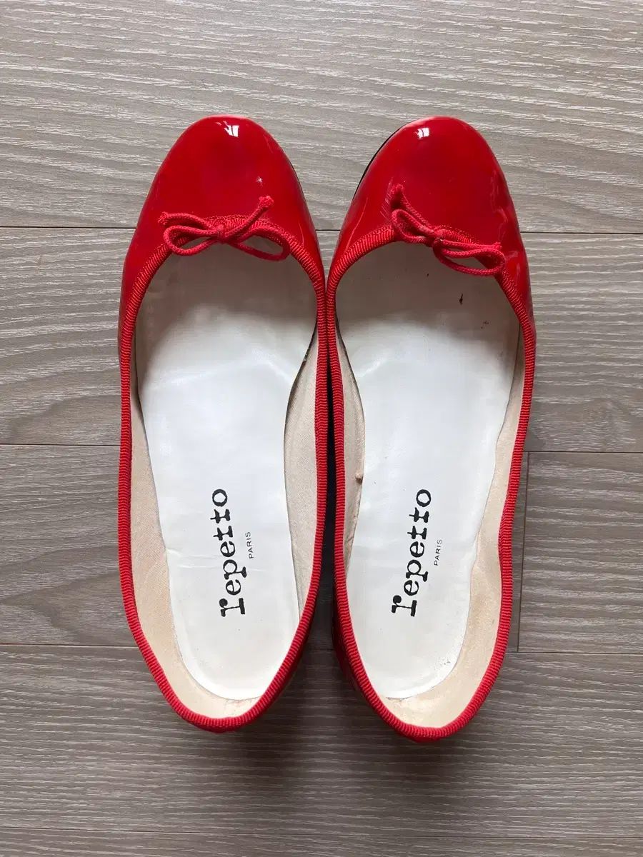 Repetto カミーユ フラットシューズ レッド