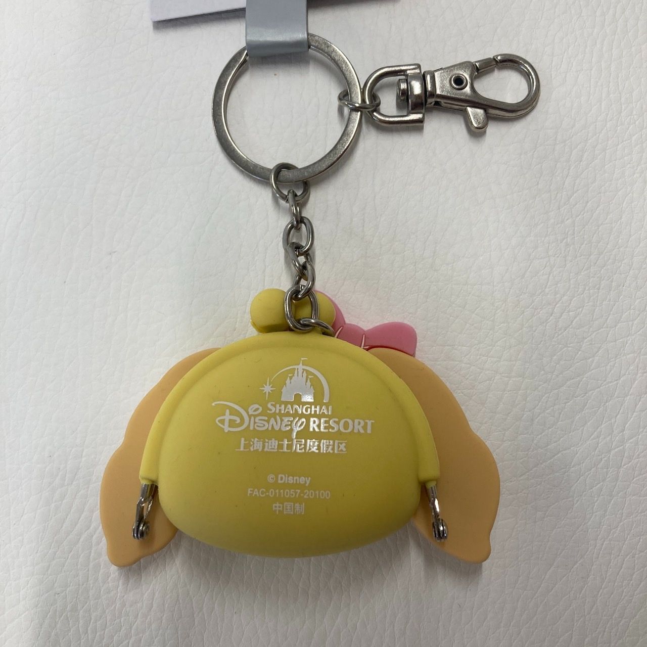 新品・未使用】上海ディズニー クッキーアン がま口キーホルダー