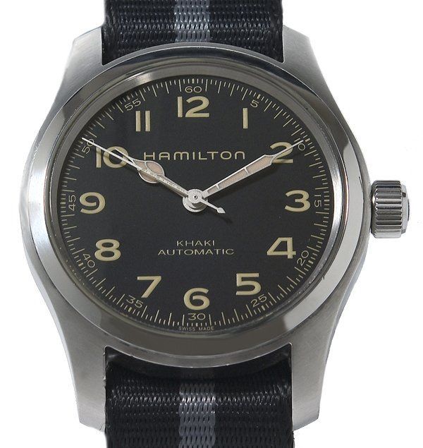 調整済 箱保付 美品 HAMILTON ハミルトン カーキフィールドオート H706050 H70605731 自動巻き メンズ