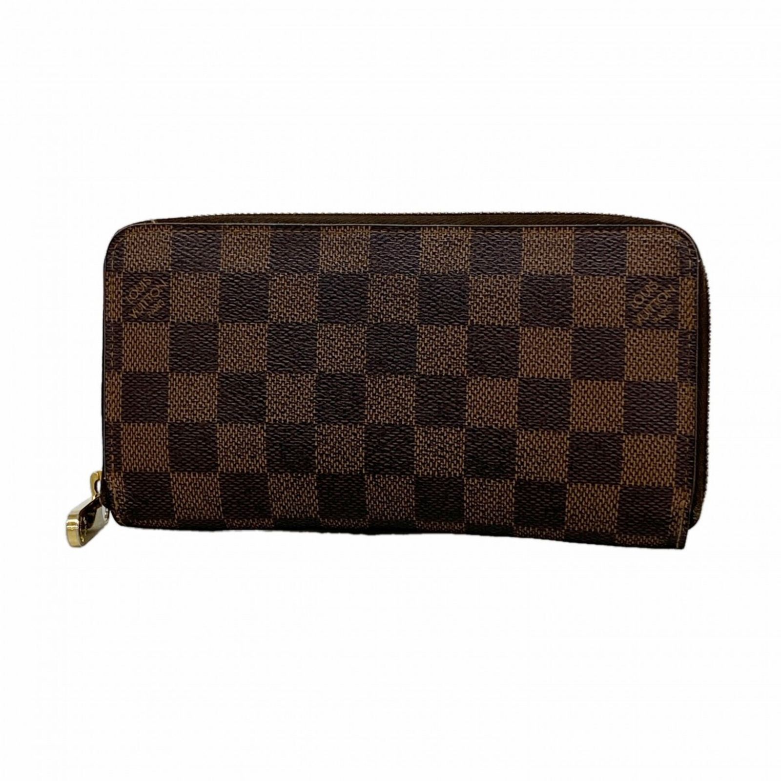 ルイ・ヴィトン(Louis Vuitton) ルイ・ヴィトン 長財布 ダミエ ジッピーウォレット N60015 エベヌメンズ レディース
