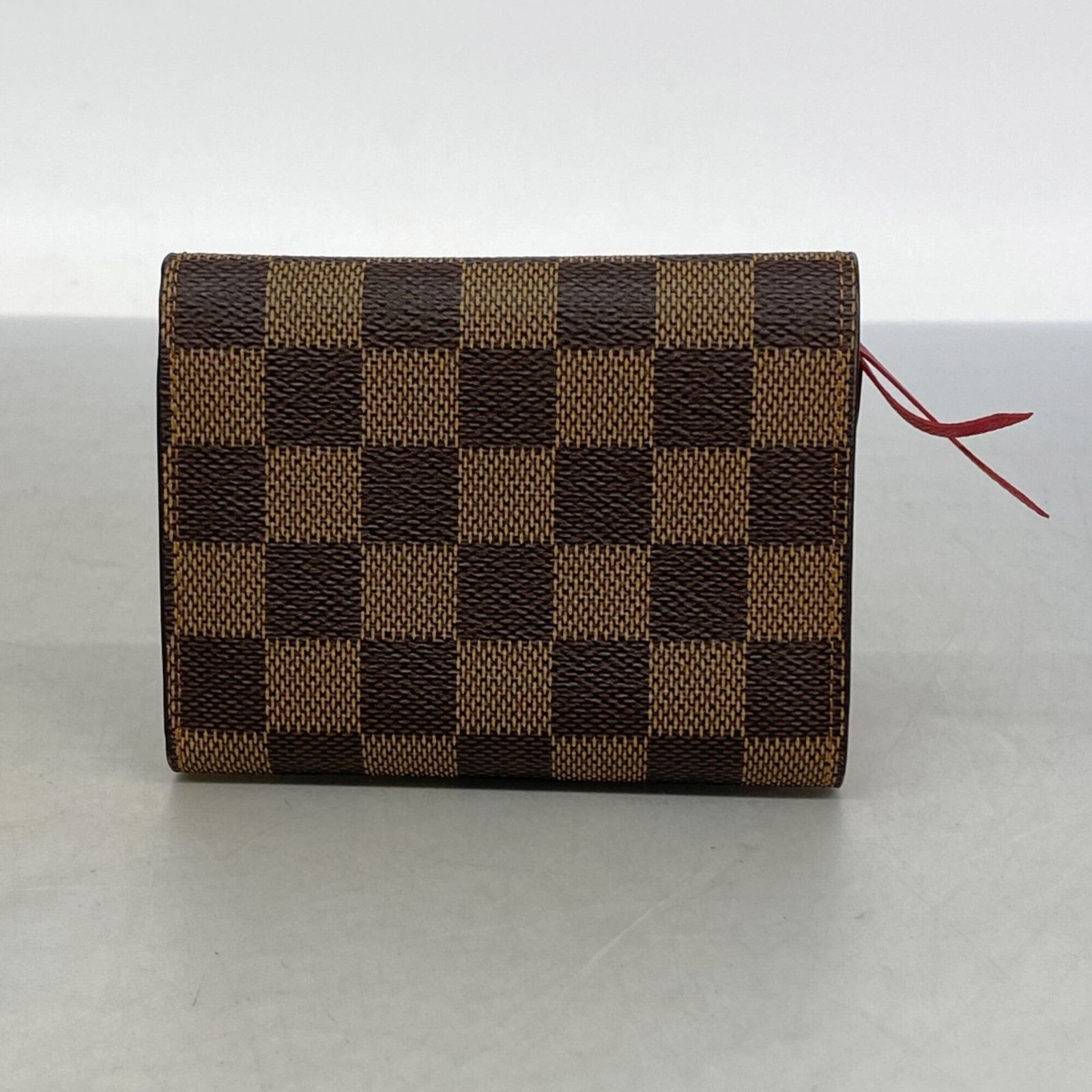 ルイ・ヴィトン(Louis Vuitton) ルイ・ヴィトン 三つ折り財布 ダミエ ポルトフォイユヴィクトリーヌ N41659 エベヌレディース