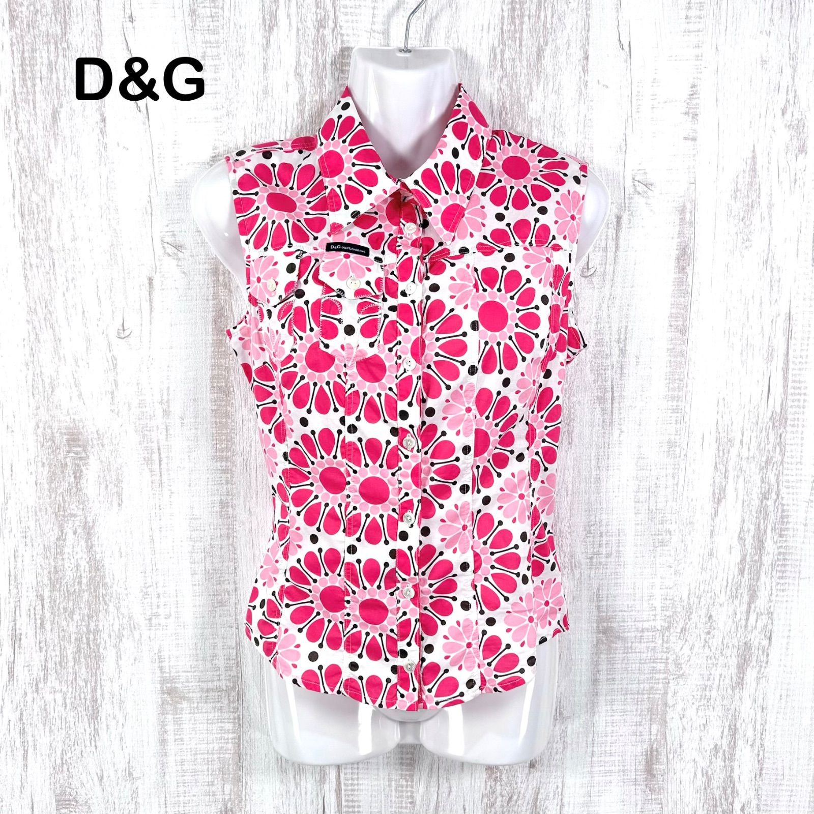 00s D&G DOLCE&GABBANA ドルチェアンドガッバーナ ジオメトリック 
