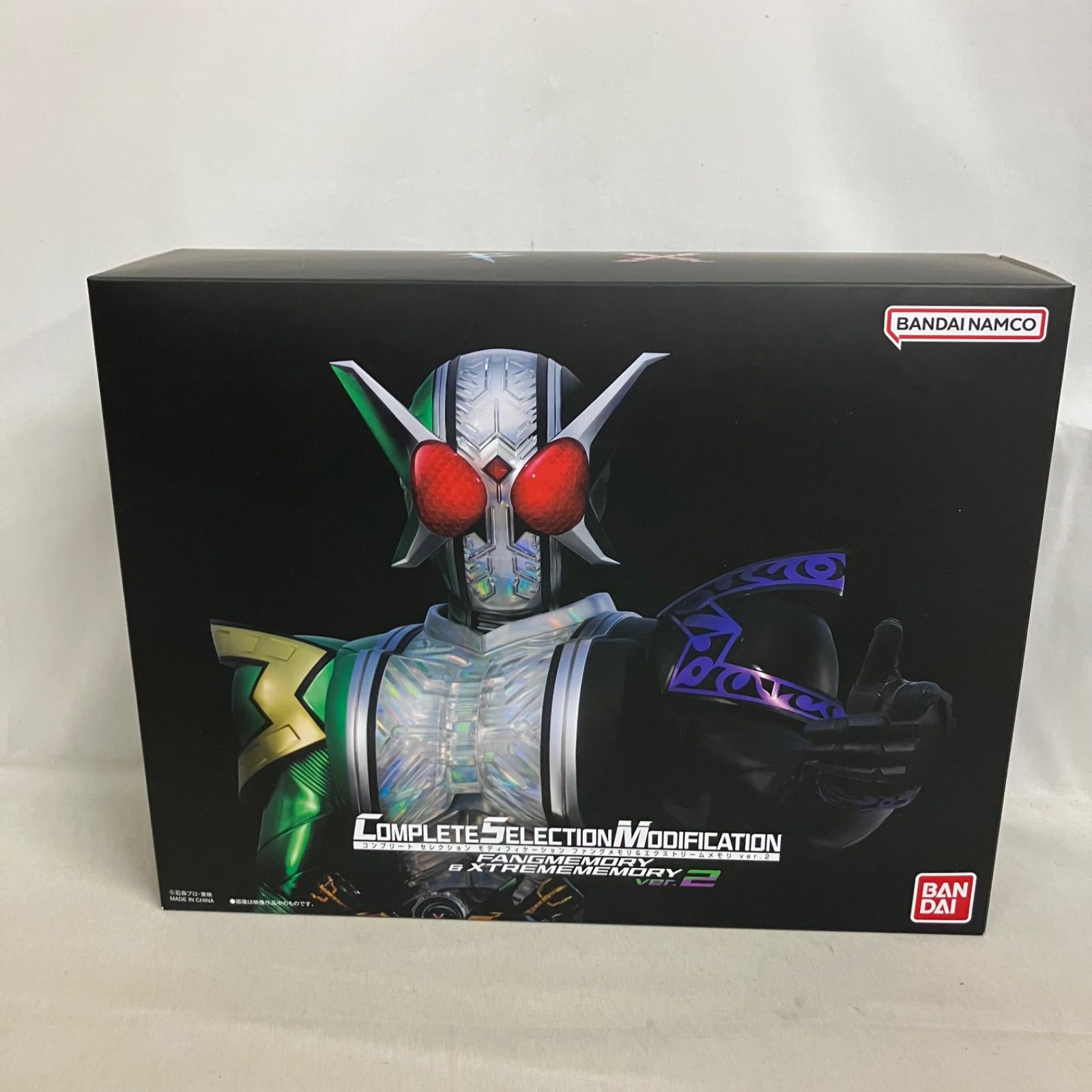 中古 コンプリートセレクションモディフィケーション ファングメモリ&エクストリームメモリ ver.2 仮面ライダー W CSM SF7G27 c098