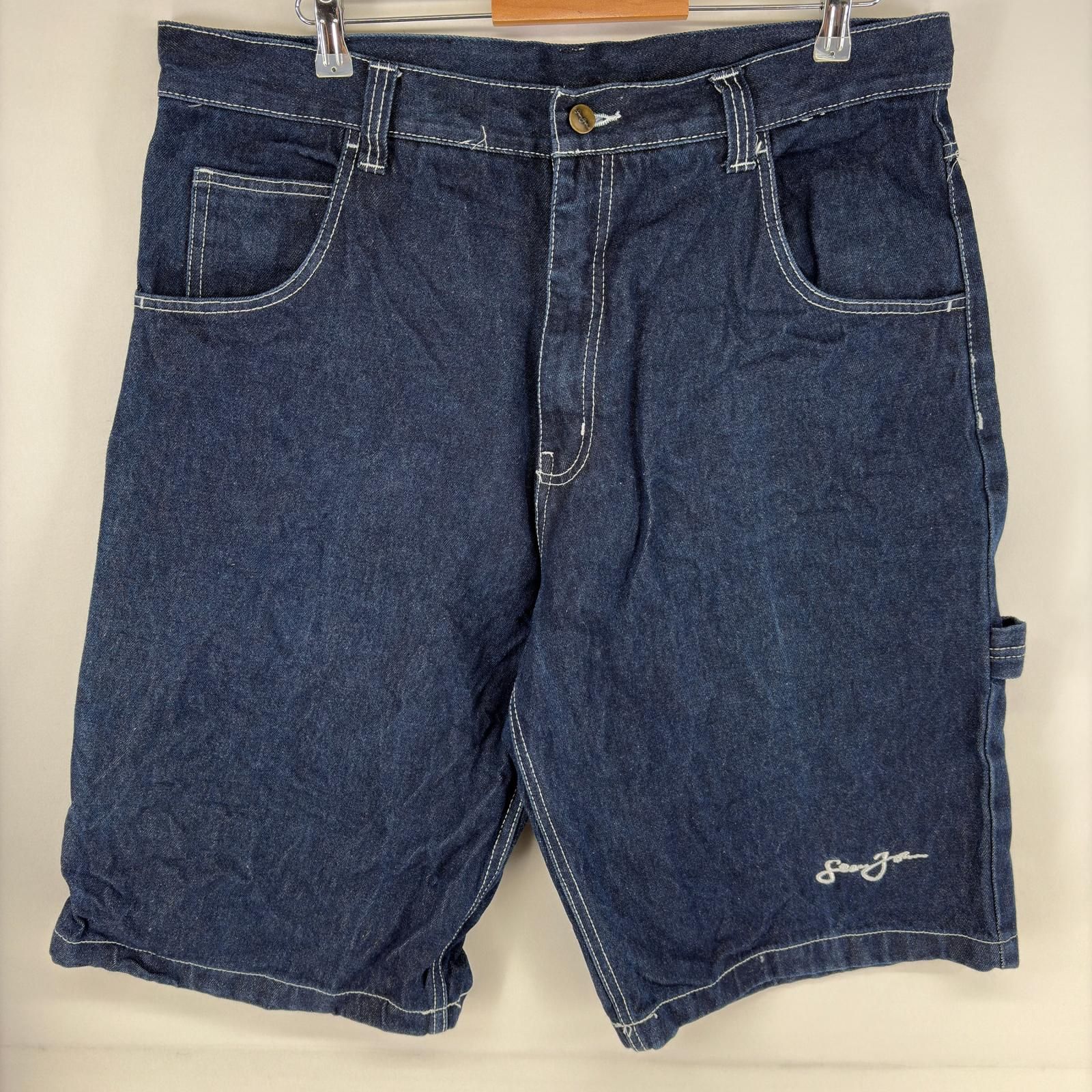 古着 ショーンジョン Sean John デニム パンツ ペインター ショート