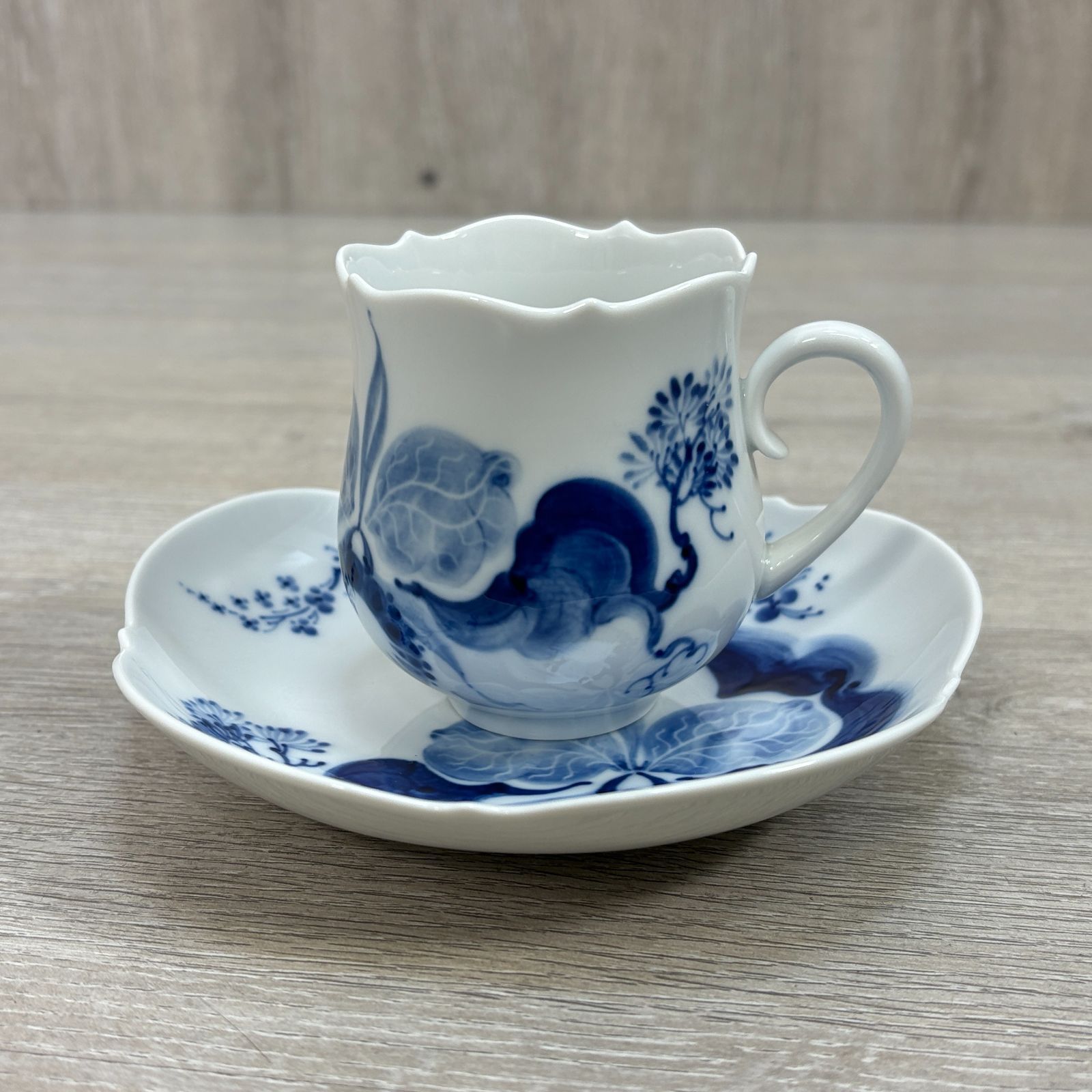 Meissen マイセン ブルーオーキッド カップ＆ソーサー 食器 洋食器 ②