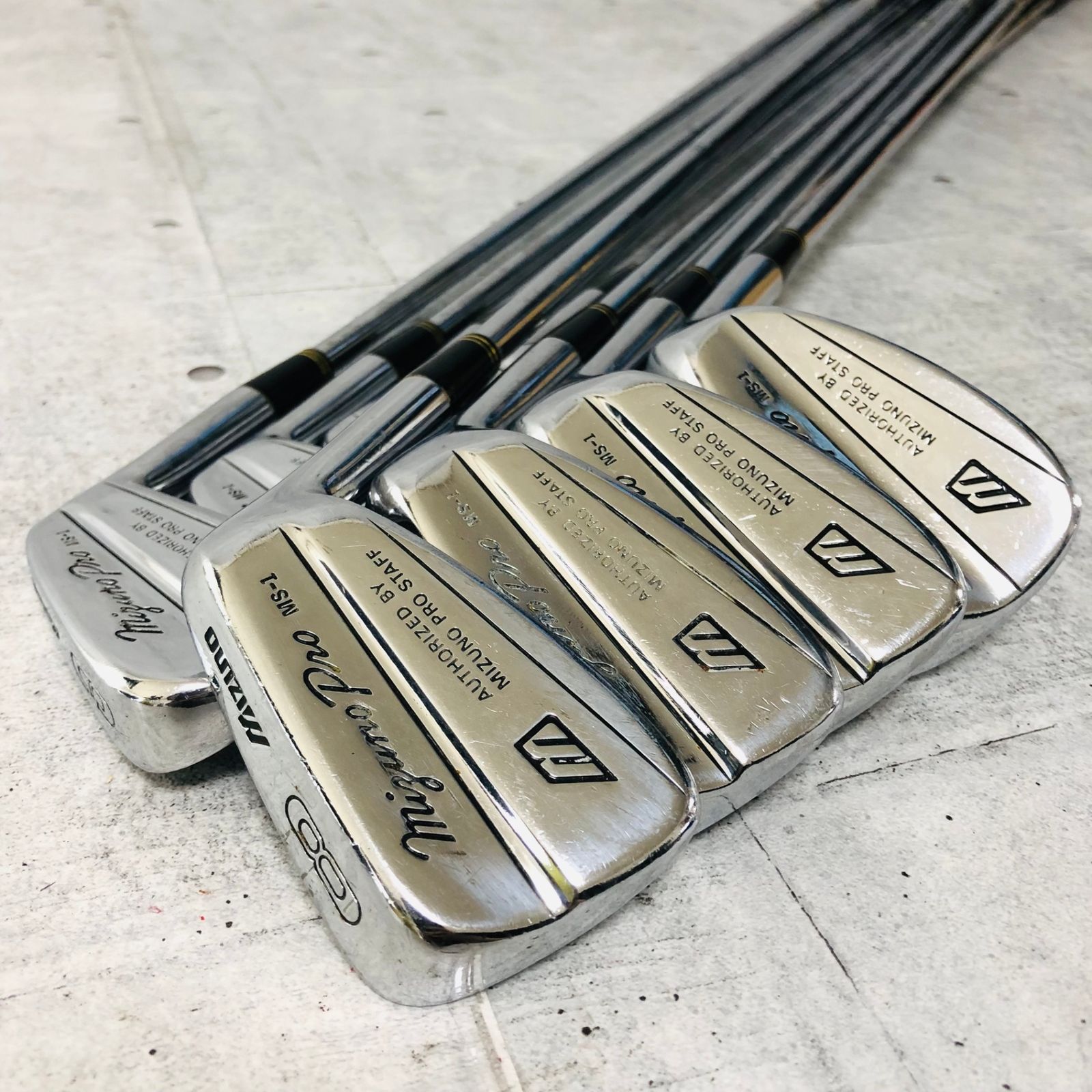 【保証付】MIZUNO PRO ミズノプロ MS-1 エムエスワン MB 9本アイアン メンズ ゴルフ クラブ セット 初心者 入門 右利き