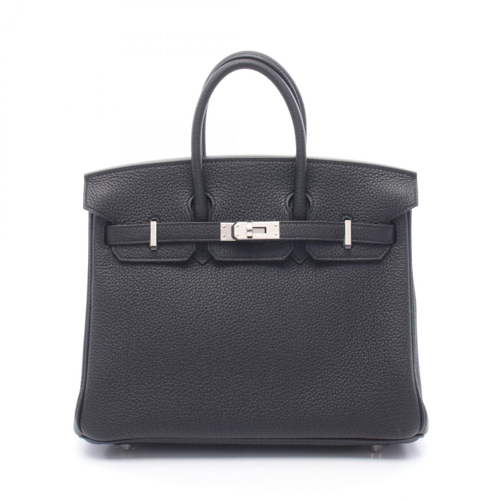 エルメス HERMES ハンドバッグ バーキン25 ブラック レザー バーキン25 ブラック レディース 未使用