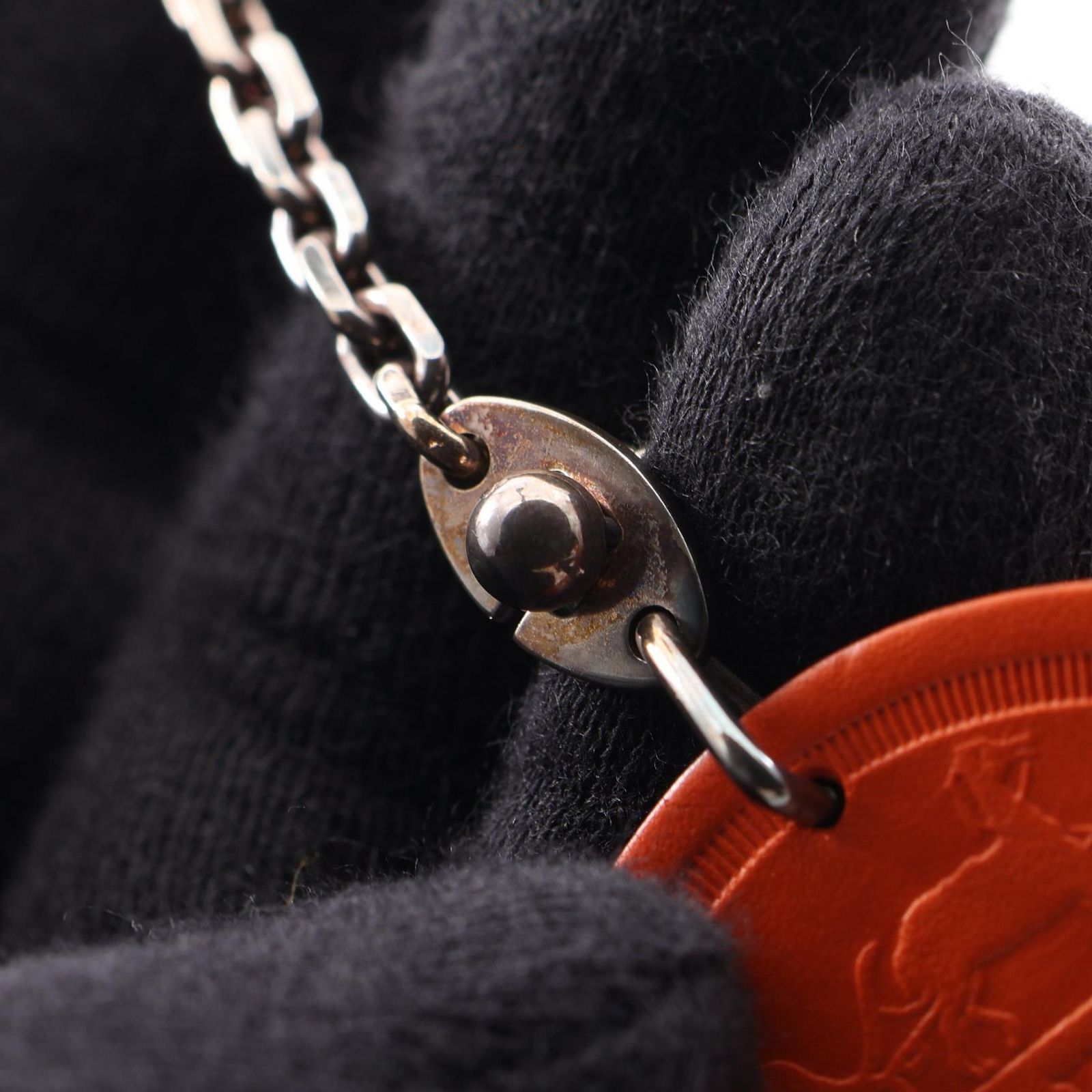 エルメス HERMES キーホルダー エクスリブリス 京都高島屋限定