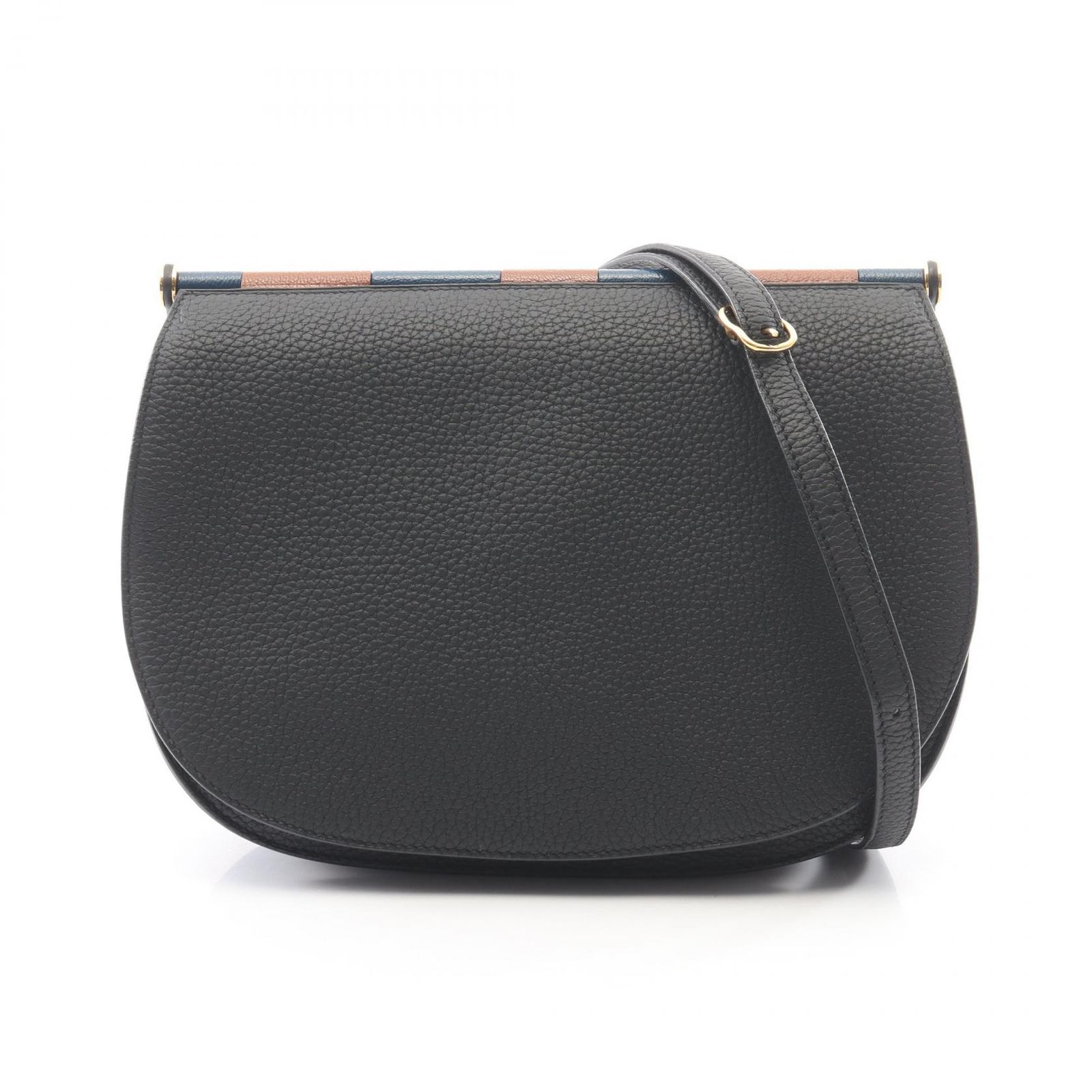 エルメス HERMES ショルダーバッグ ソー エルメス25 ブラック その他 ソー・エルメス25 ブラック レディース Used A