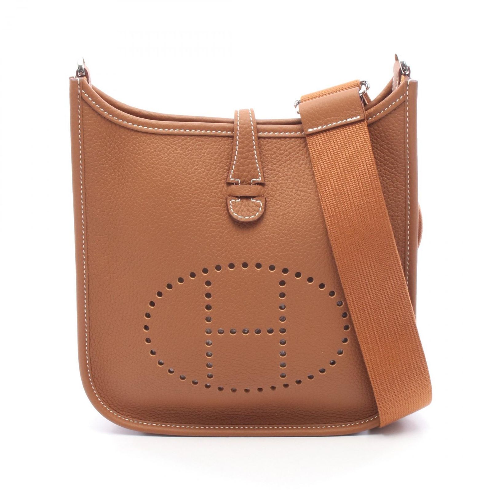 エルメス HERMES ショルダーバッグ エヴリン23 ゴールド ゴールド その他 エヴリン23 ゴールド レディース 未使用