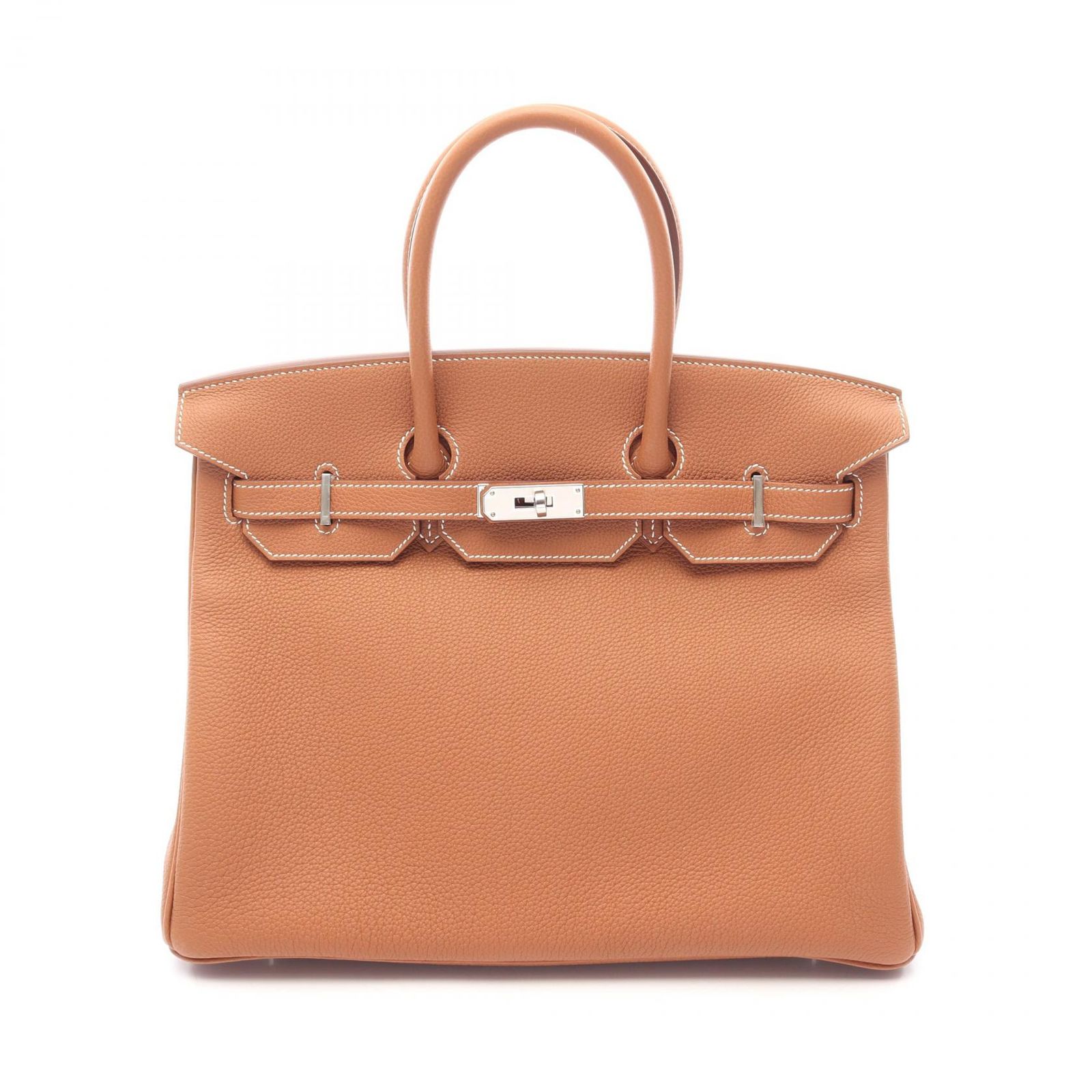 エルメス HERMES ハンドバッグ バーキン35 ゴールド レザー バーキン35 ゴールド レディース 未使用