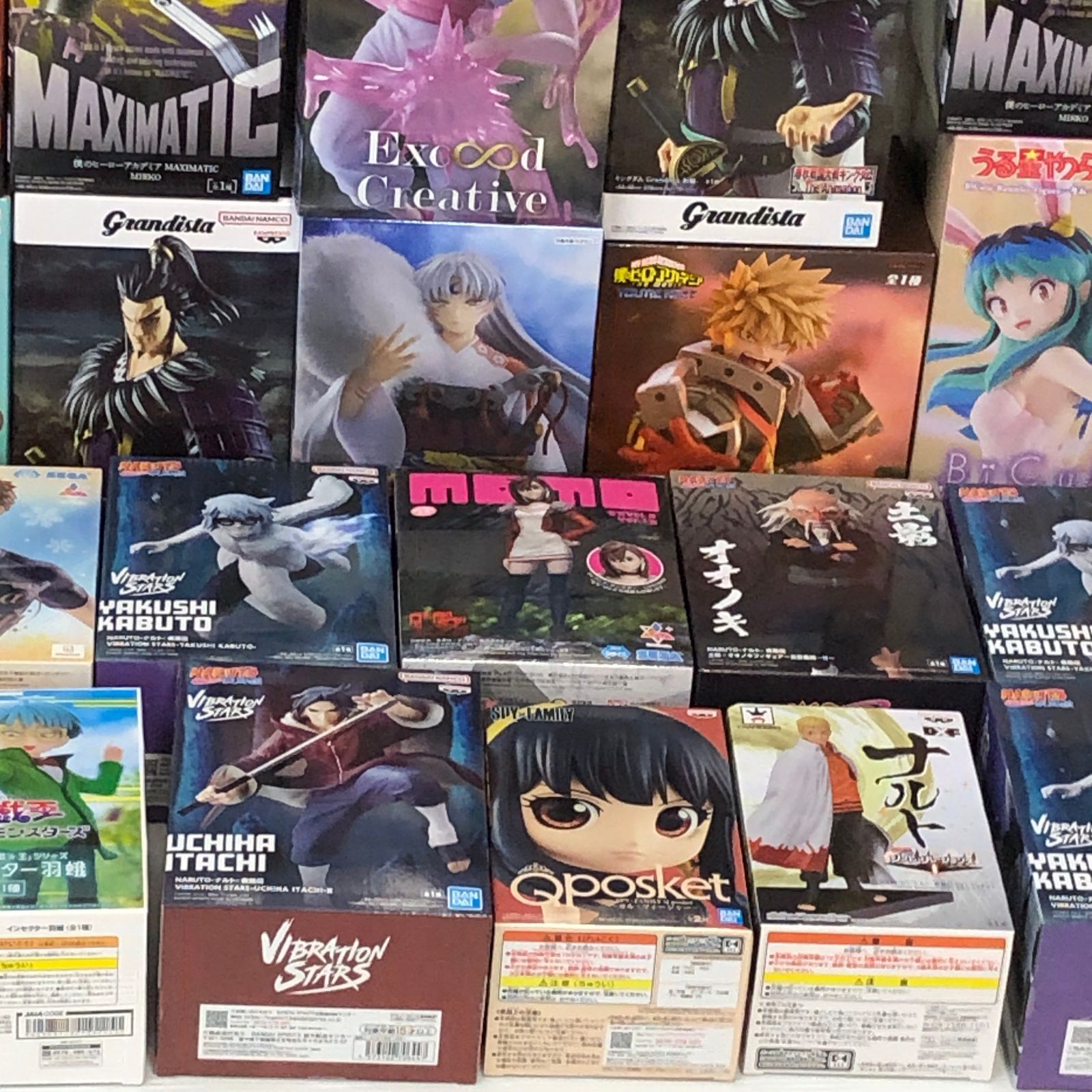 コミック・アニメ フィギュア まとめ ヒロアカ ナルト 他 未開封品
