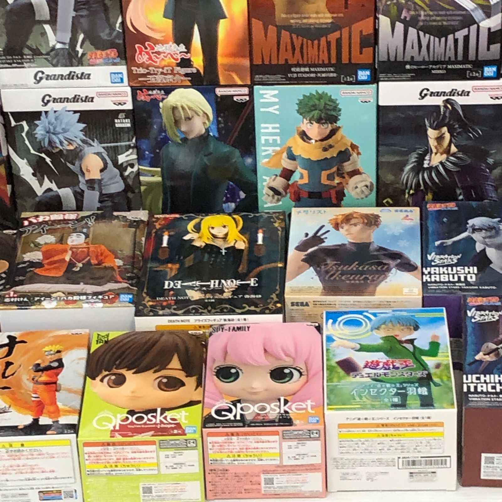 コミック・アニメ フィギュア まとめ ヒロアカ ナルト 他 未開封品