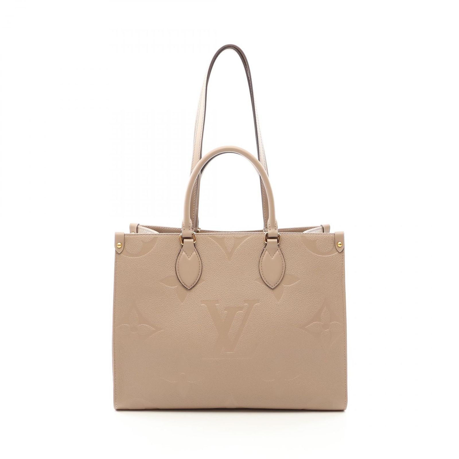 ルイ・ヴィトン LOUIS VUITTON トートバッグ オンザゴーMM モノグラム アンプラント トゥルトレール 2WAY M45607 トゥルトレール レザー オンザゴーMM レディース Used A 210,400円
