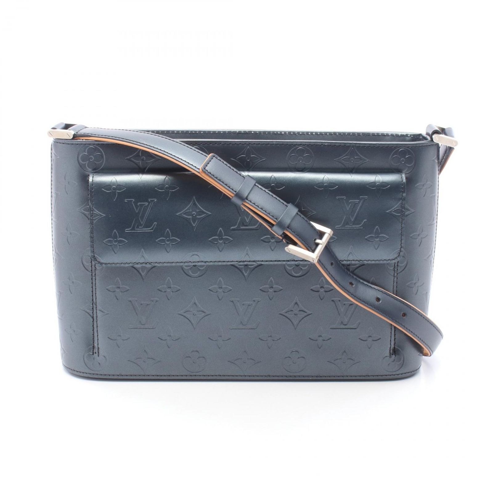 ルイ・ヴィトン LOUIS VUITTON ショルダーバッグ アルストン モノグラムマット ブルー M55125 ブルー レザー アルストン レディース Used A 64,240円