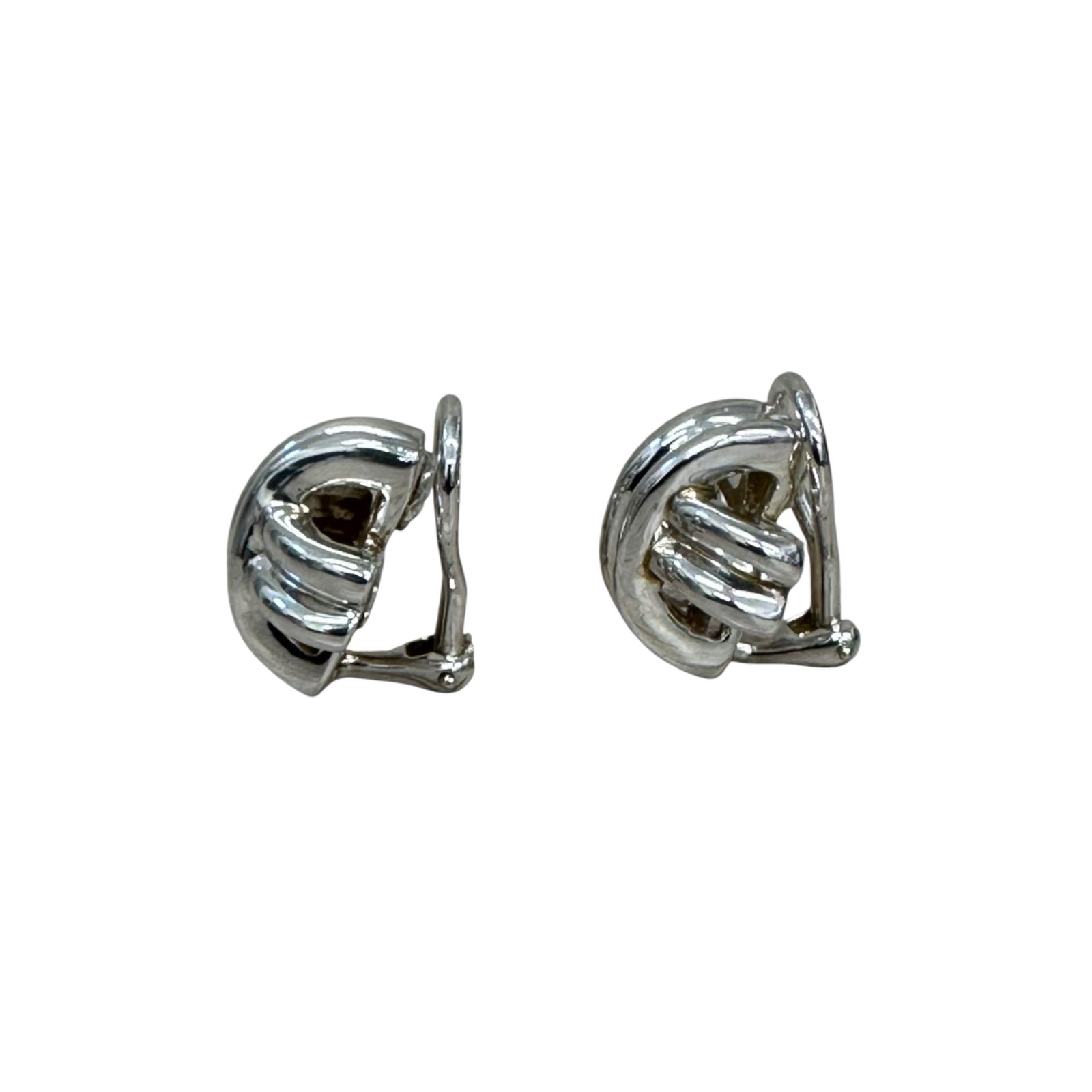 Tiffany&Co. ティファニー シグネチャー クロス イヤリング シルバー