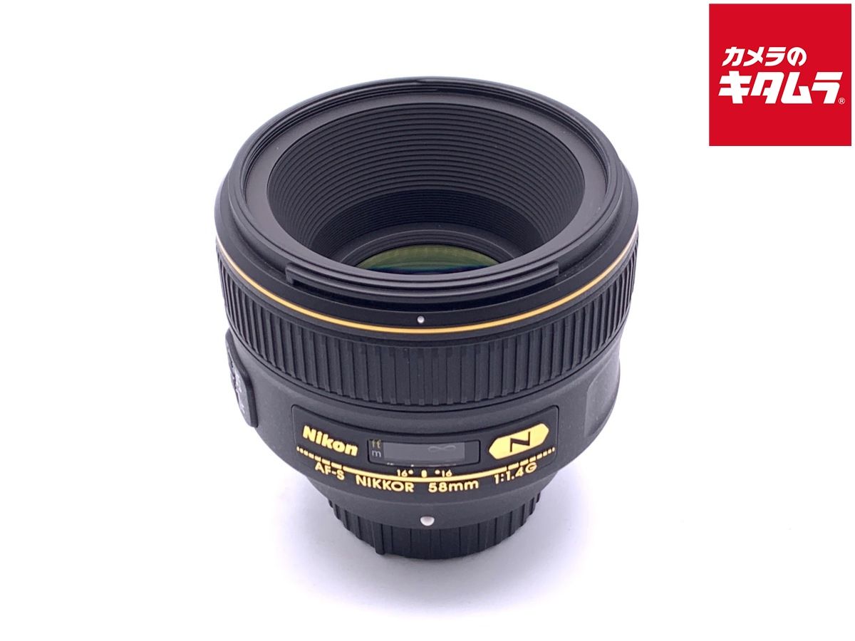 【中古】 【良品】 ニコン AF-S NIKKOR 58mm f/1.4G 82,258円