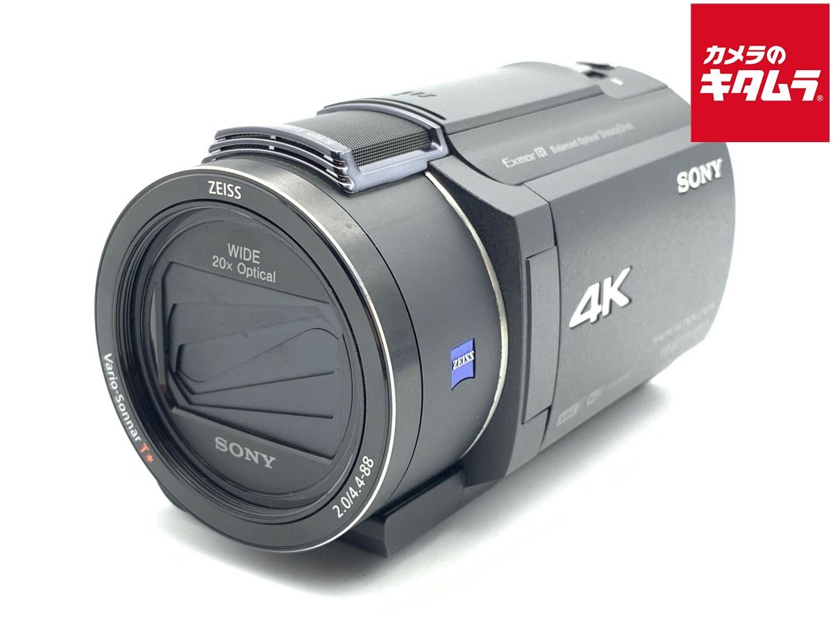 【中古】 【並品】 ソニー デジタル4Kビデオカメラレコーダー FDR-AX40 BC ブラック