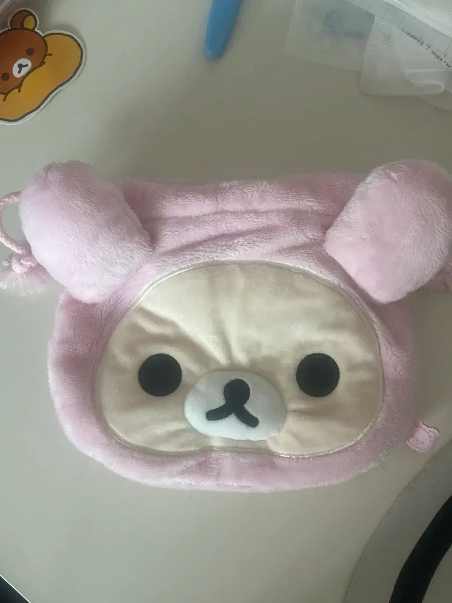 コリアラクうさぎ巾着ポーチ 出品