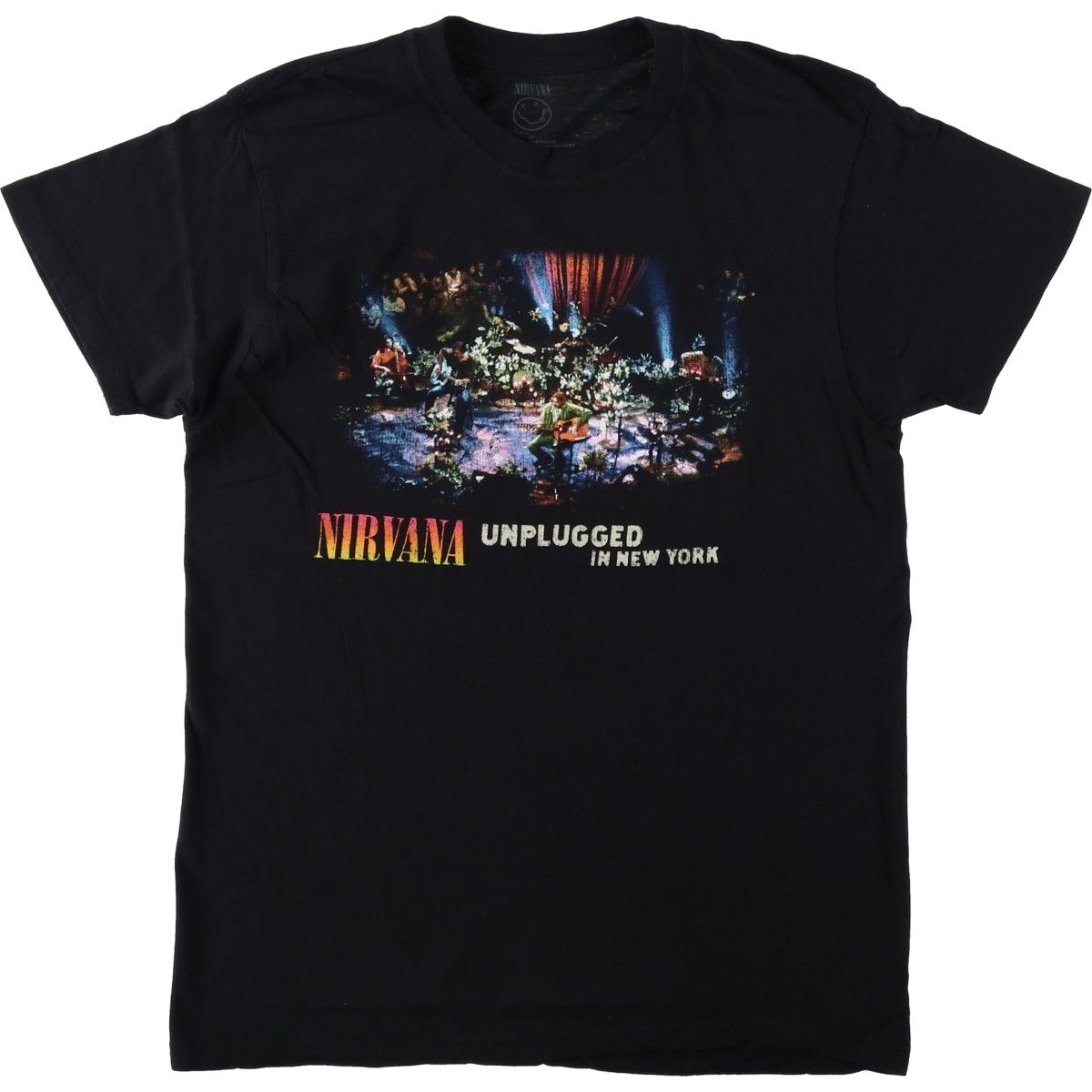 古着 NIRVANA ニルヴァーナ バンドTシャツ バンT メンズM相当/eaa661733