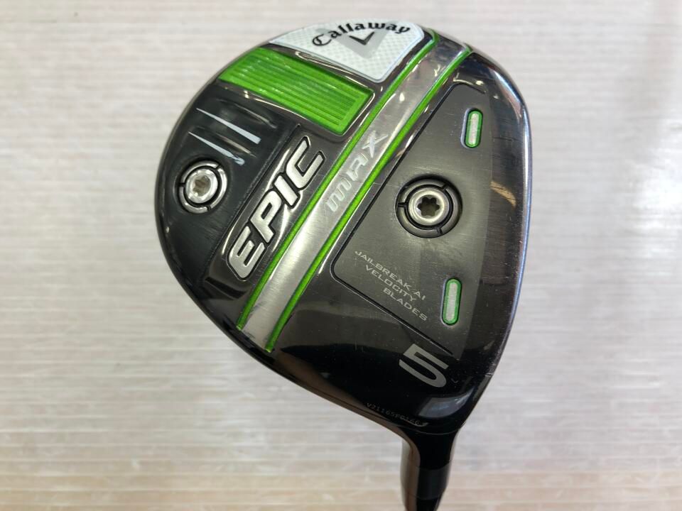 キャロウェイ　EPIC MAX　18度　Diamana 40 for Callaway(EPIC MAX)　Rフレックス　フェアウェイウッド　中古　ゴルフドゥ！NEXT昭島武蔵野店【最短即日発送】