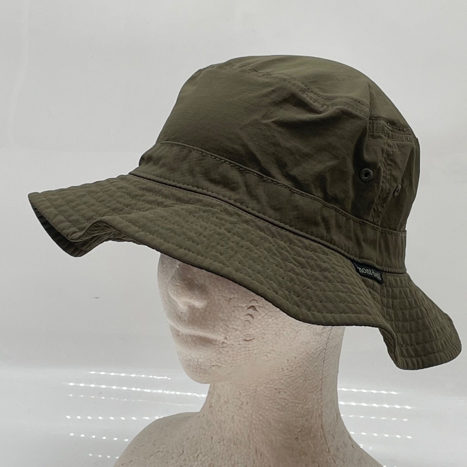 KO4620□몽벨 몽벨 스트레치 O.D. 햇 카키 미디엄 사이즈 56-58cm 1108744
