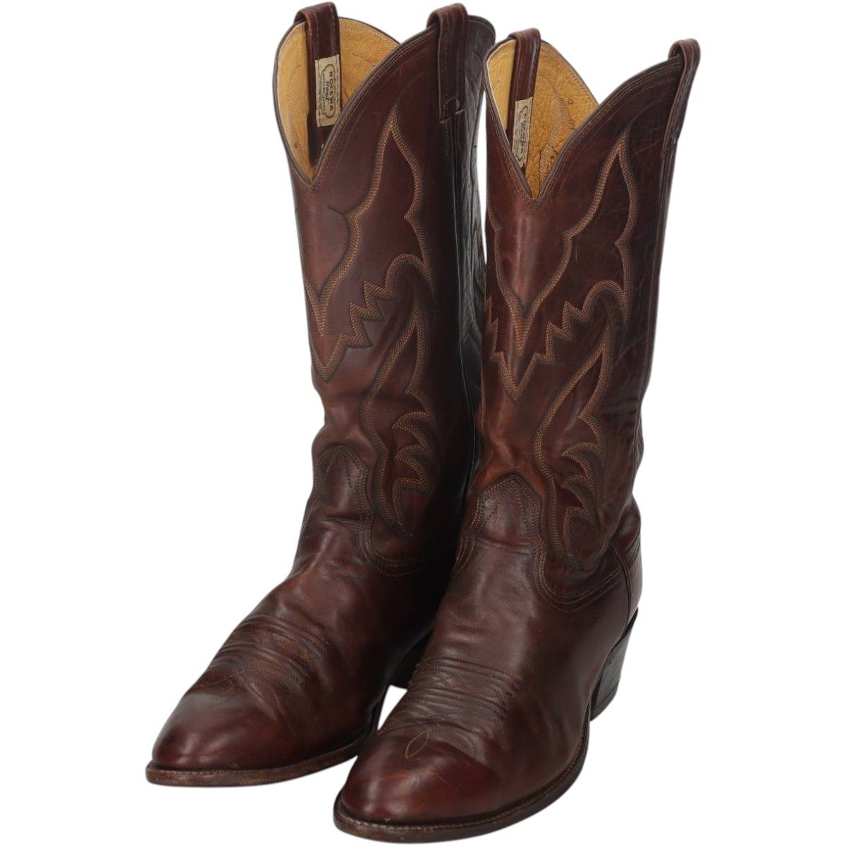 古着 80年代 ノコナブーツ Nocona Boots 8117 C 厚底 ウエスタンブーツ 10 D メンズ26.0cm相当 ヴィンテージ/saa016148