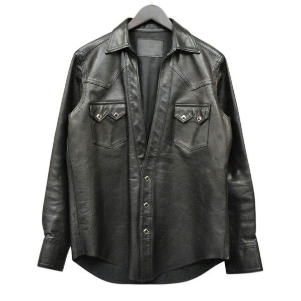 The Letters　ザレターズ　PONY LEATHER WESTERN CUTTING SHIRT　レザーウエスタンカッティングシャツ　LSBJ-LS0001　8054000247868 26,690円