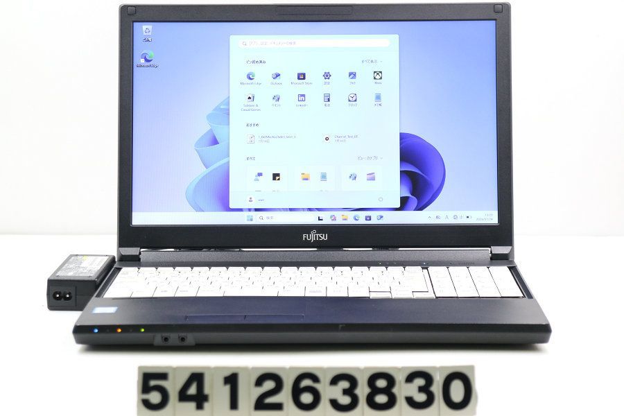 富士通 LIFEBOOK A579/A Core i5 8365U 1.6GHz/8GB/256GB(SSD)/DVD/15.6W/FWXGA(1366x768)/Win11 【541263830】