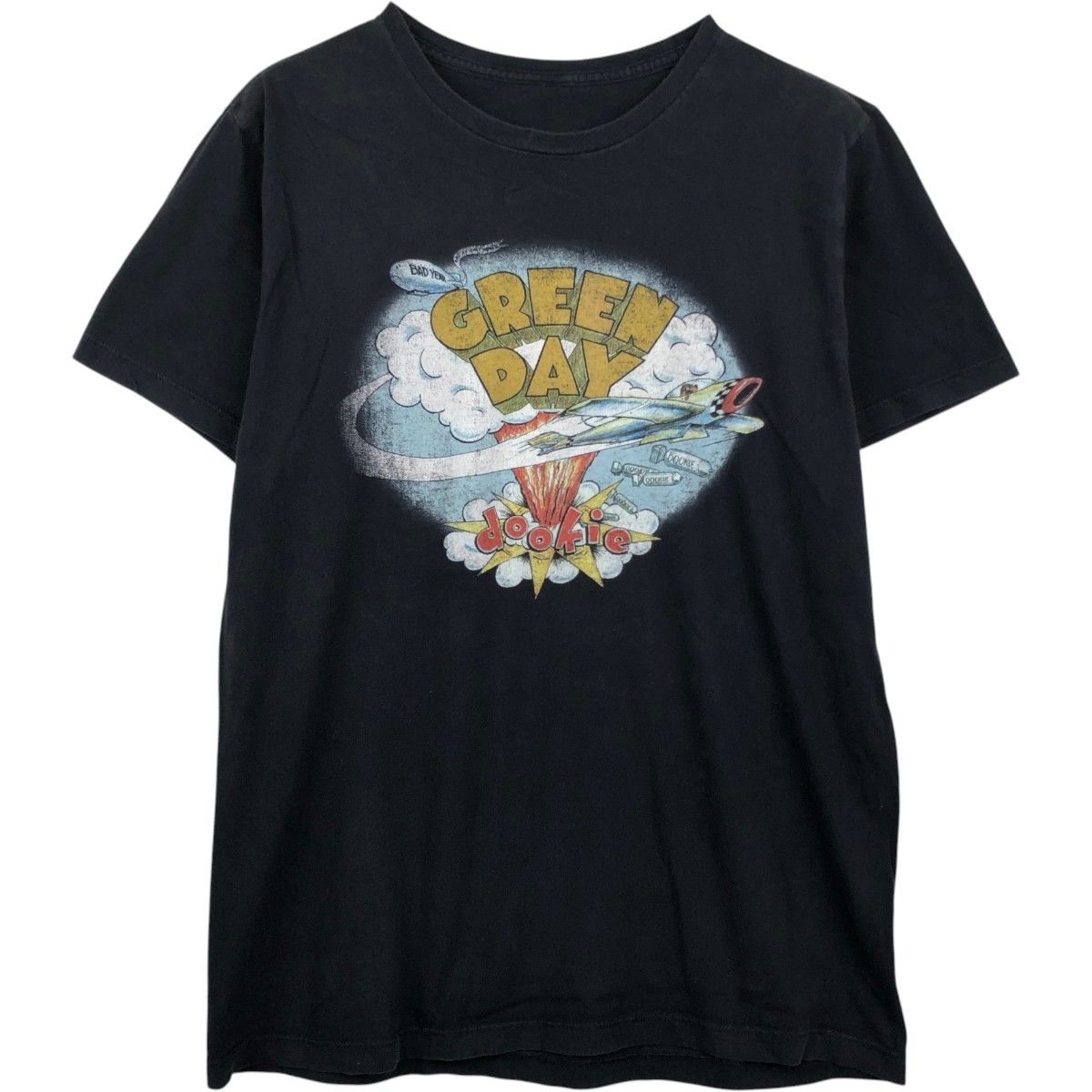 古着 GREEN DAY グリーンデイ バンドTシャツ バンT メンズM相当/eaa660430