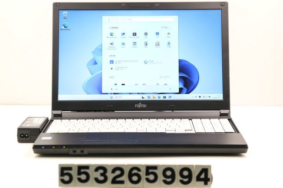 富士通 LIFEBOOK A748/TX Core i3 8130U 2.2GHz/8GB/256GB(SSD)/Multi/15.6W/FWXGA(1366x768)/Win11 【553265994】