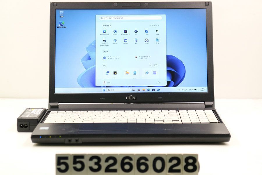 富士通 LIFEBOOK A748/TX Core i3 8130U 2.2GHz/8GB/256GB(SSD)/Multi/15.6W/FWXGA(1366x768)/Win11 【553266028】 13,392円