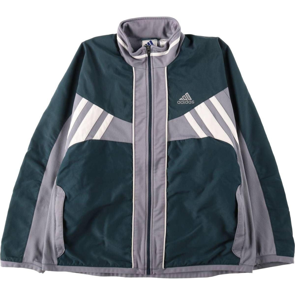 古着 90年代 アディダス adidas バックロゴ ウインドブレーカー メンズL相当 ヴィンテージ/eaa660672