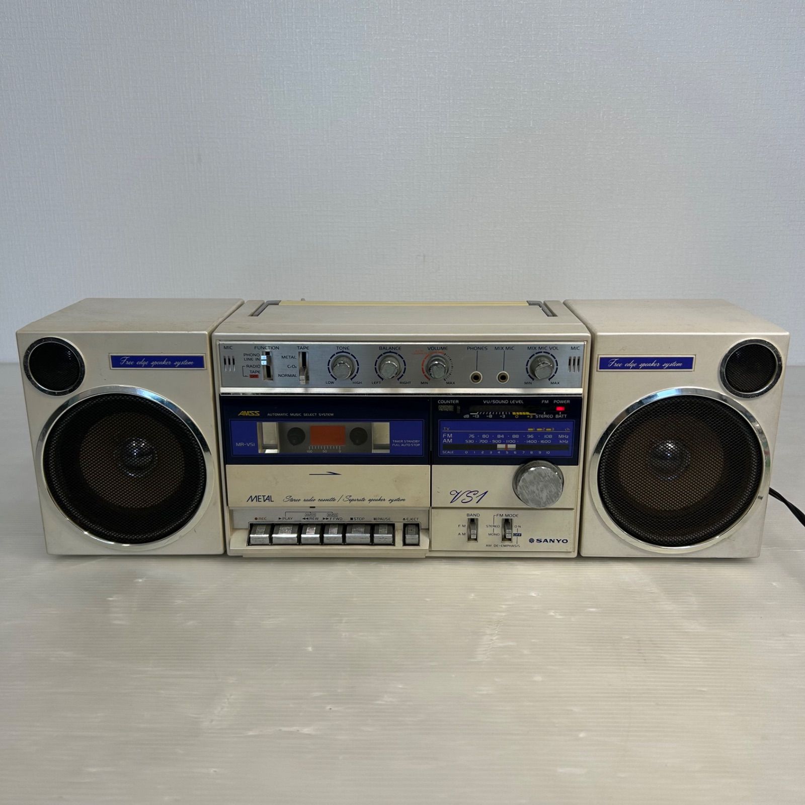 ☆SANYO サンヨー ☆MR-VS1 ラジカセ オーディオ機器 - メルカリ