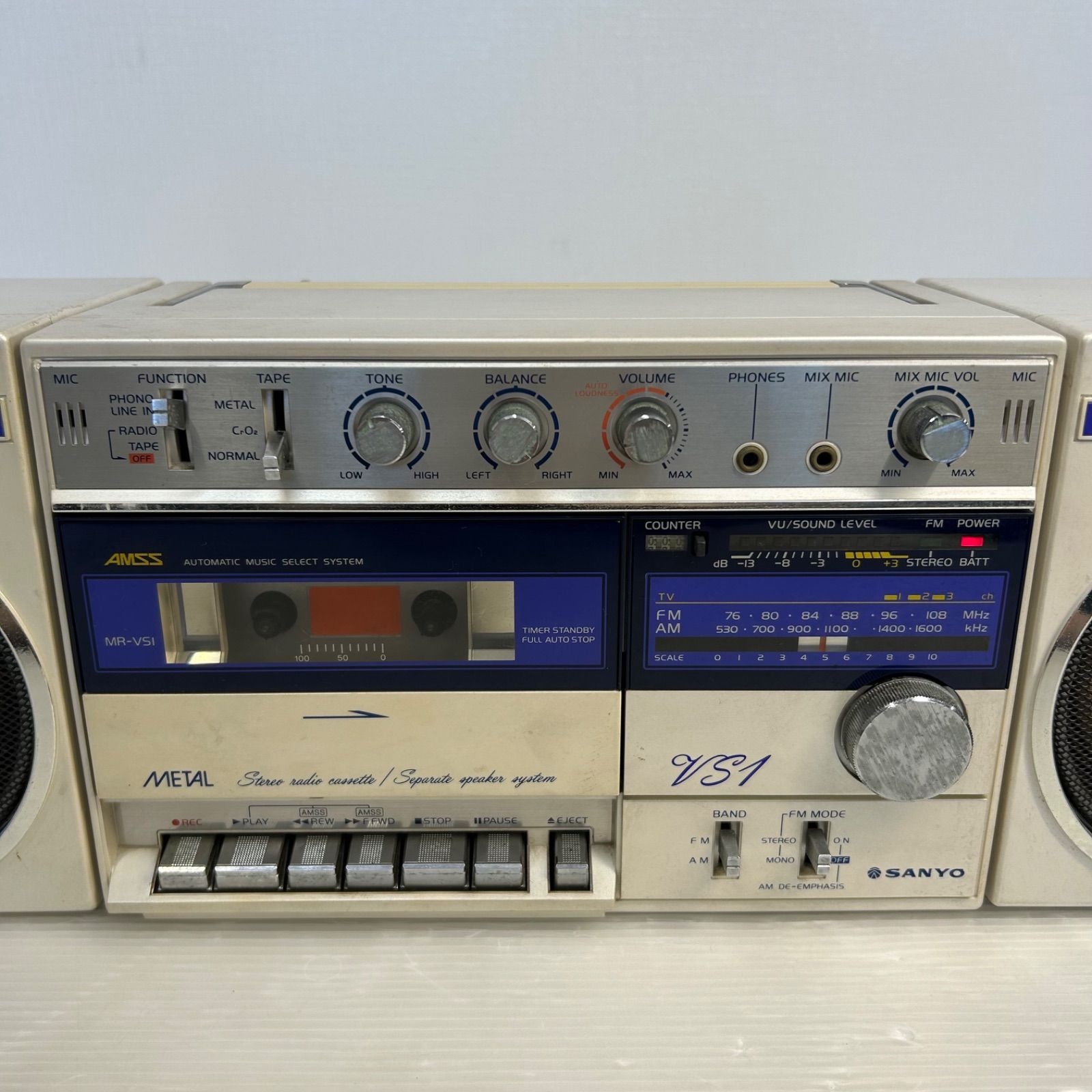 ☆SANYO サンヨー ☆MR-VS1 ラジカセ オーディオ機器 - メルカリ