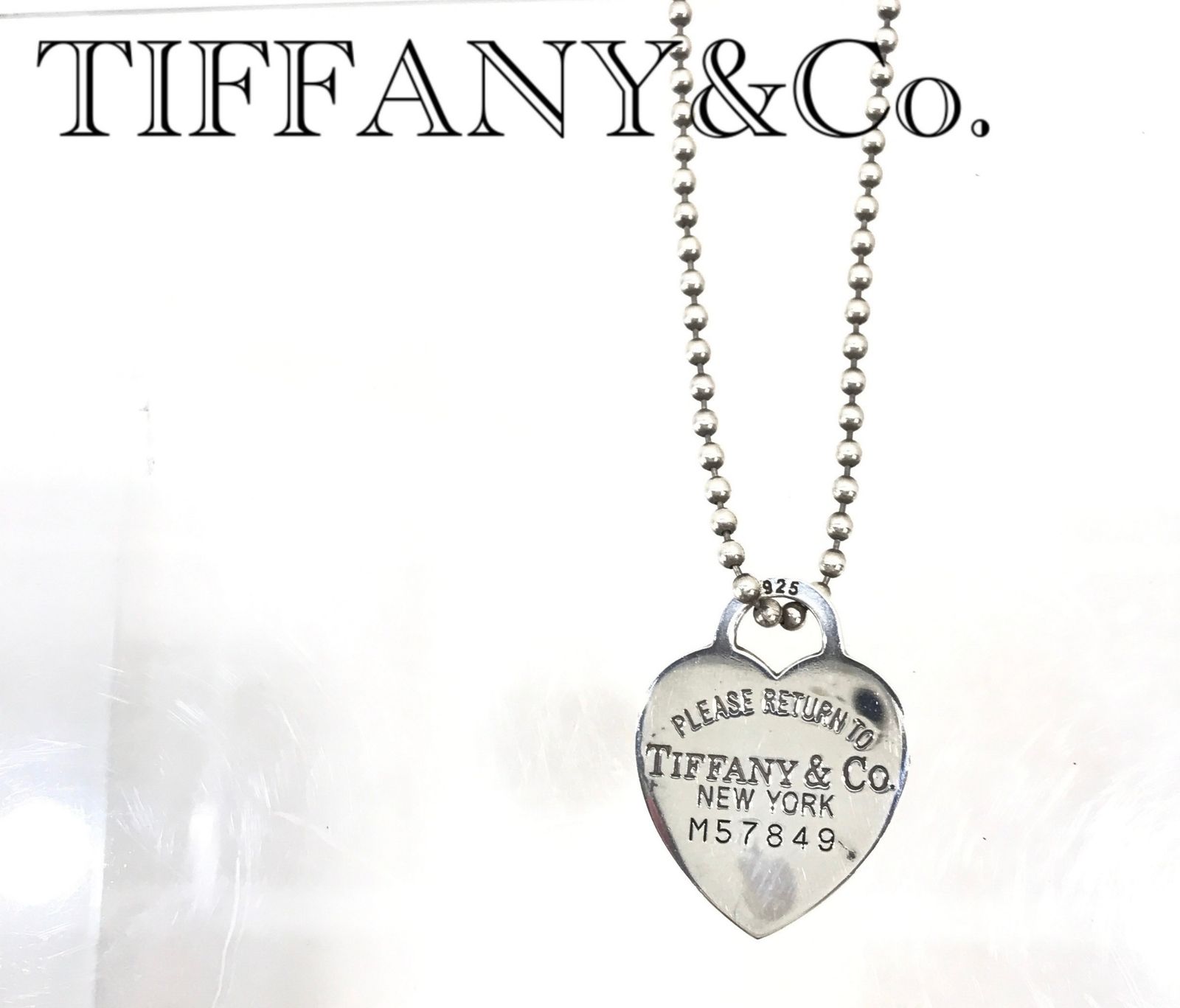 TIFFANY & Co. ティファニー リターントゥ ネックレス ハート シルバー 925 _266