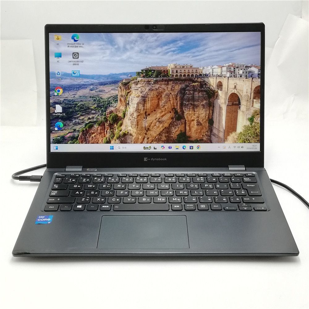 高性能 Wi-Fi有 タッチパネル 中古ノートパソコン 東芝 G83/HS Core i7 1165G7 16GB 256G 高速SSD 無線 カメラ Windows11 Office 即使用可