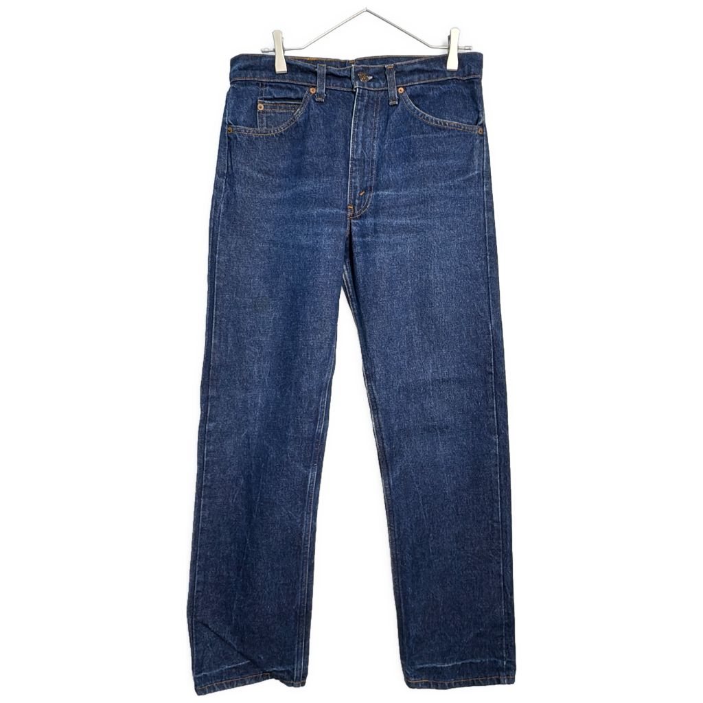 80年代 USA製 Levi's リーバイス 20505-0217 デニムパンツ オレンジタブ(メンズ W32 L30)中古 古着 Y6729